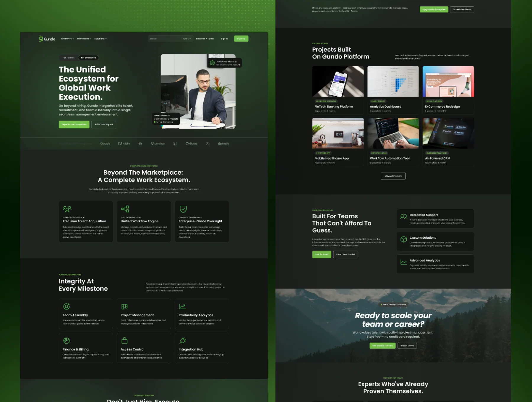 Gundo — Global Talent Marketplace & Collaborative Work Platform 2