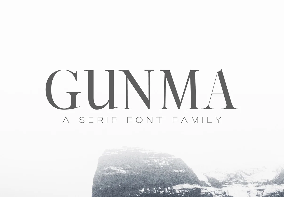 Gunma Serif Family