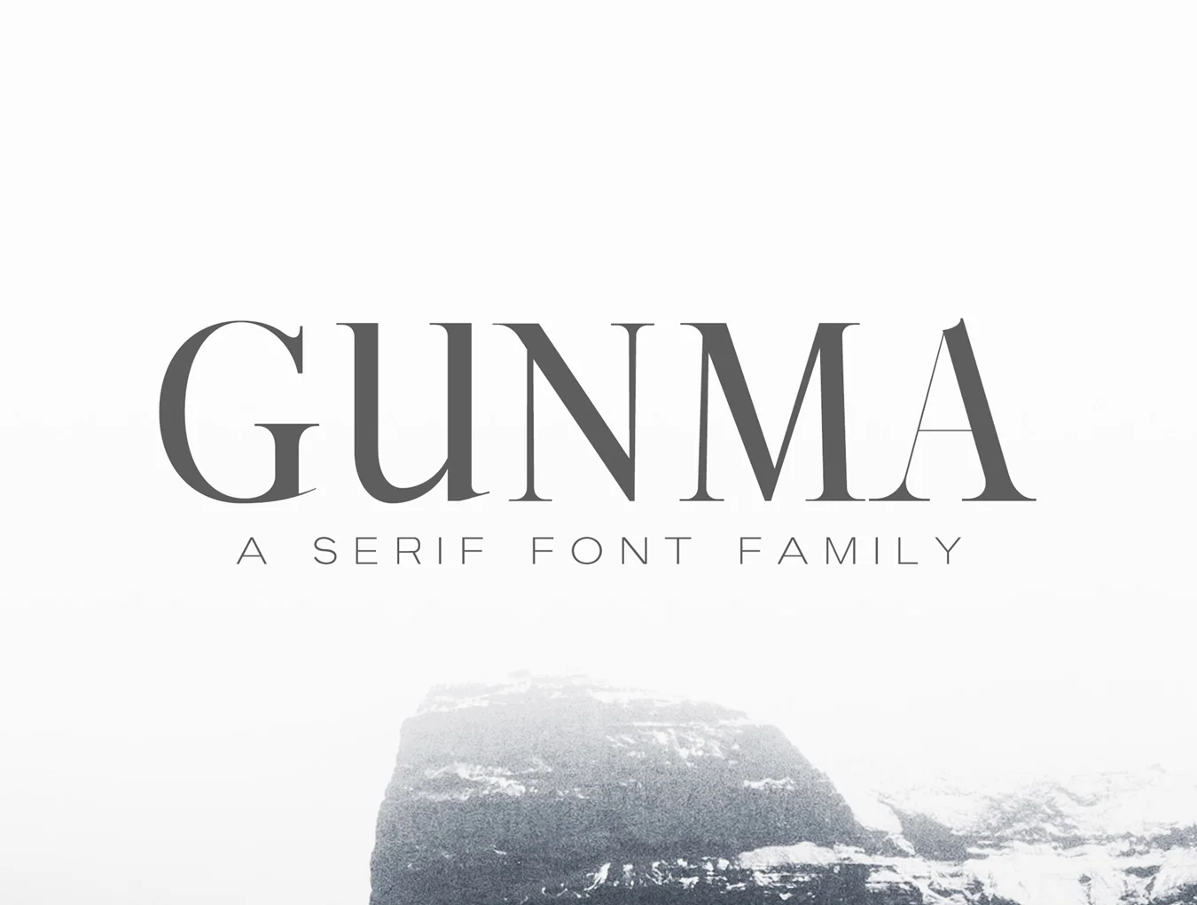 Gunma Serif Family