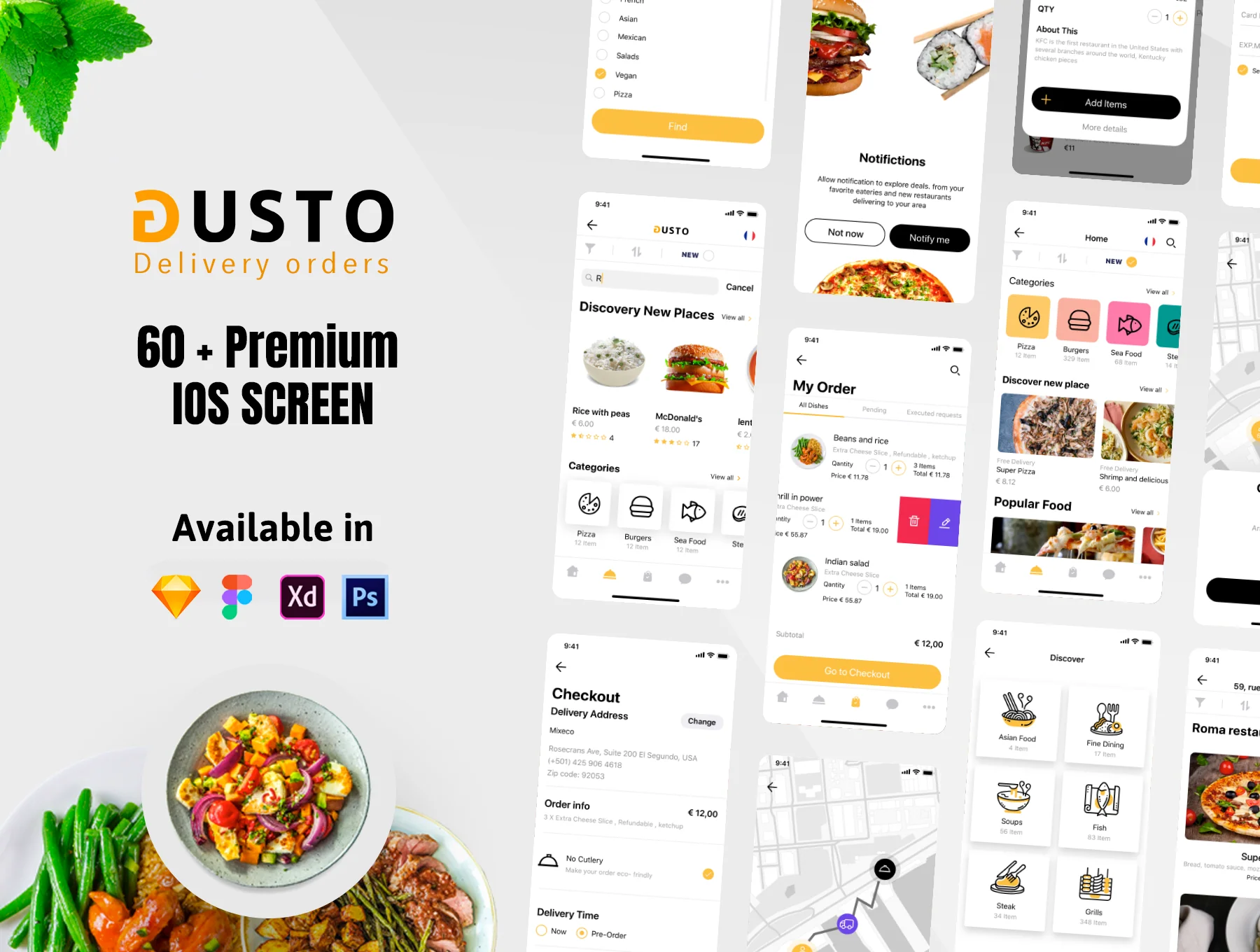 Gusto IOS UI Kit