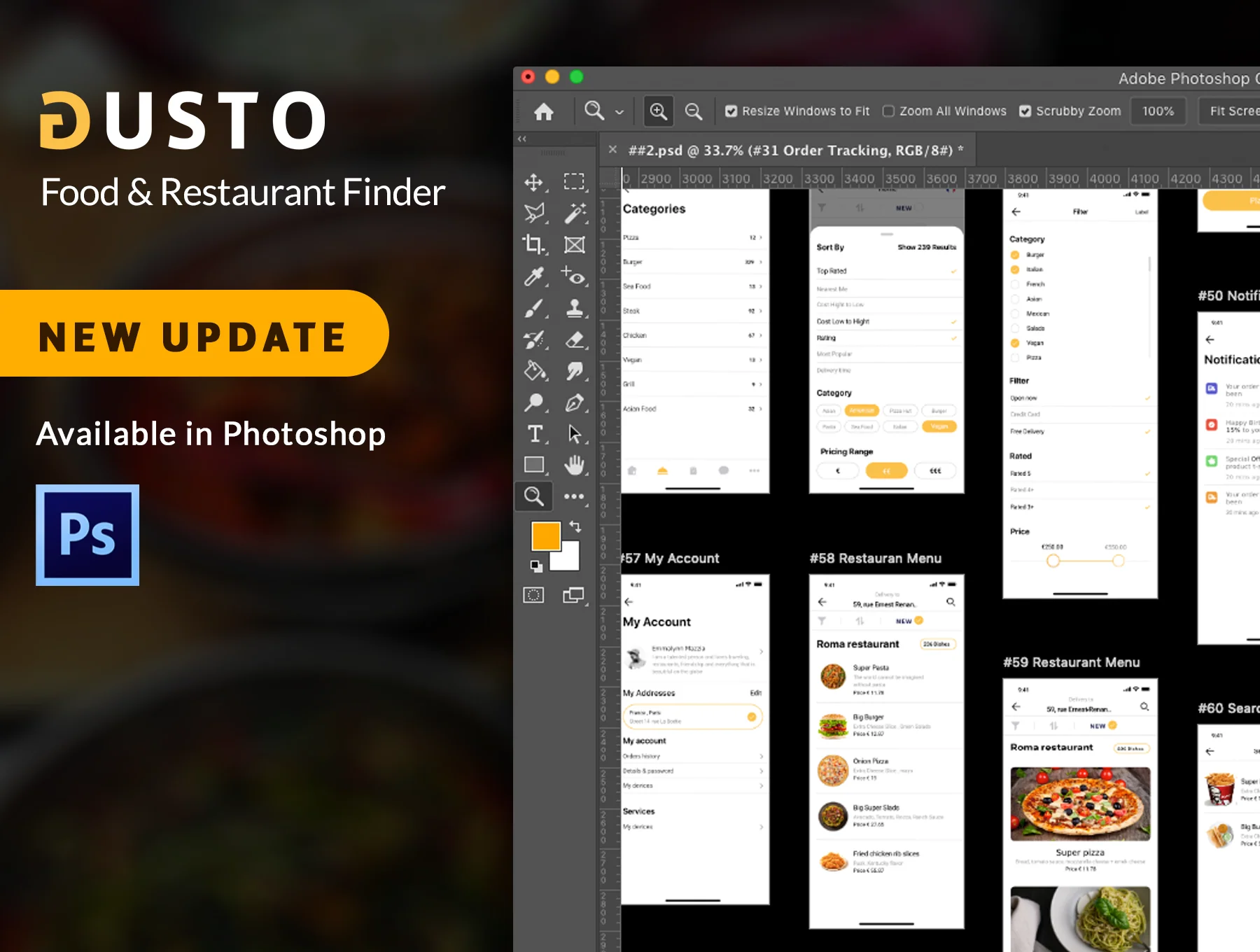 Gusto IOS UI Kit 2