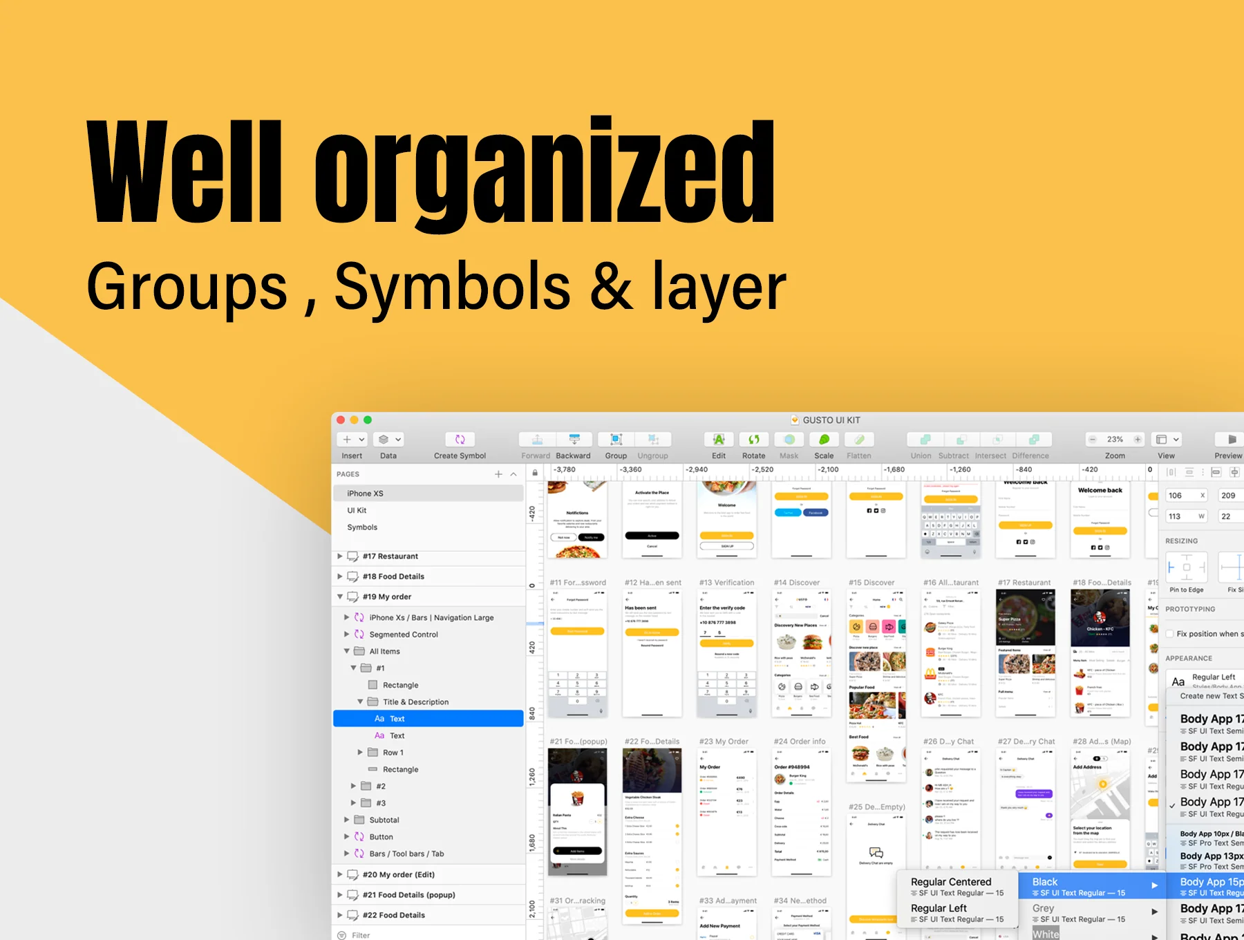 Gusto IOS UI Kit 5