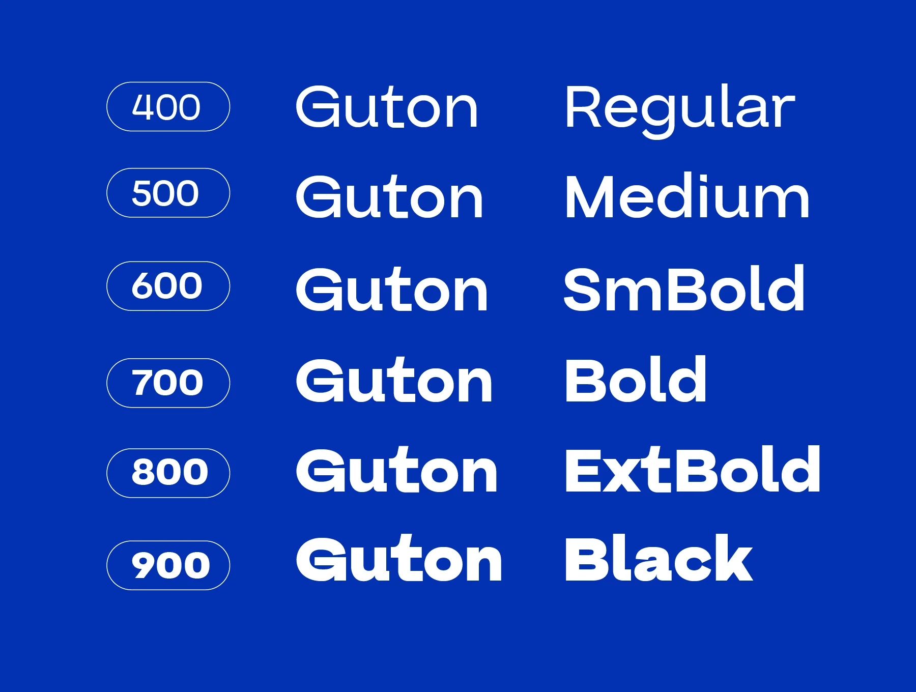 Guton Sans Serif 2