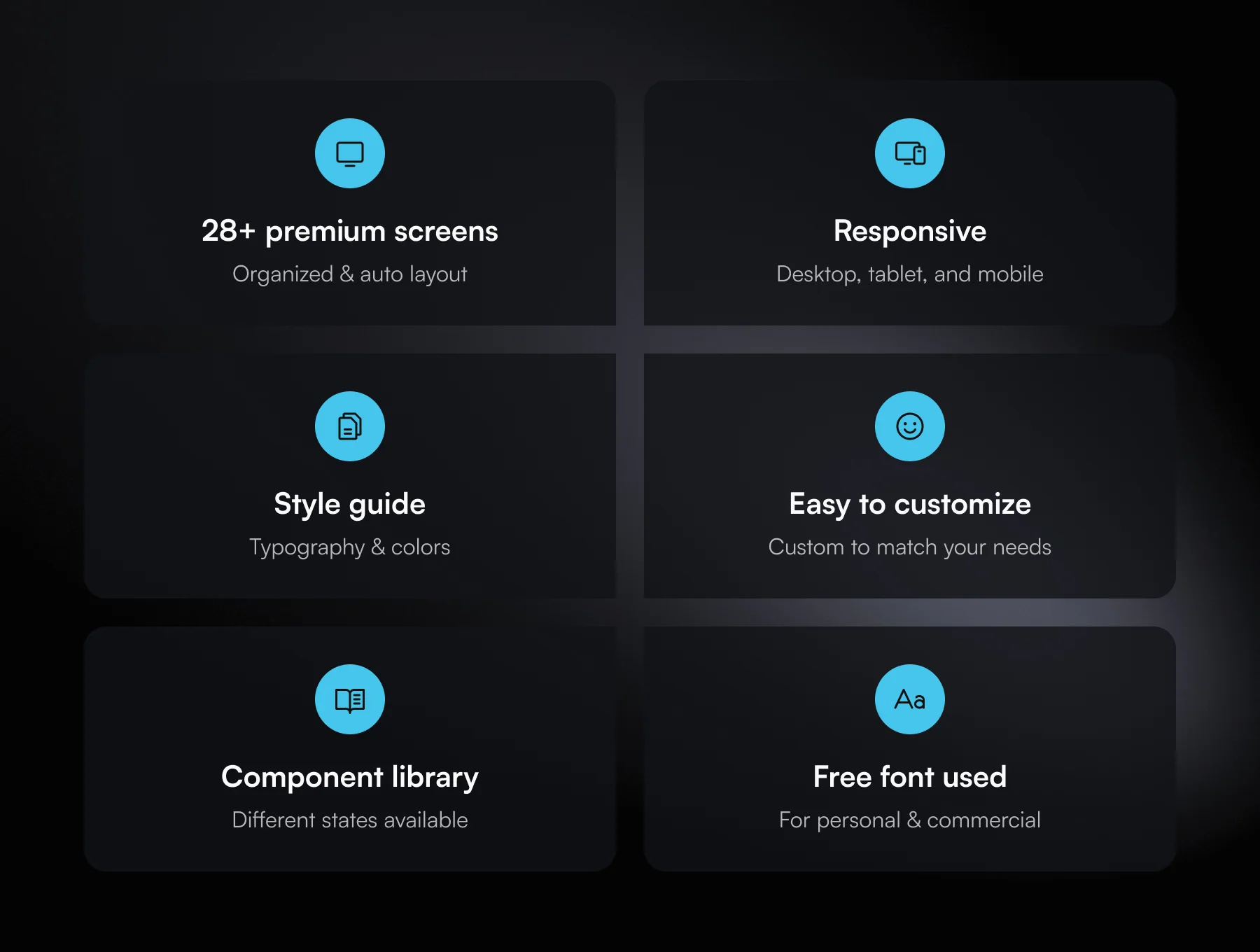 Gweh - Personal Portfolio Website UI Kit 3