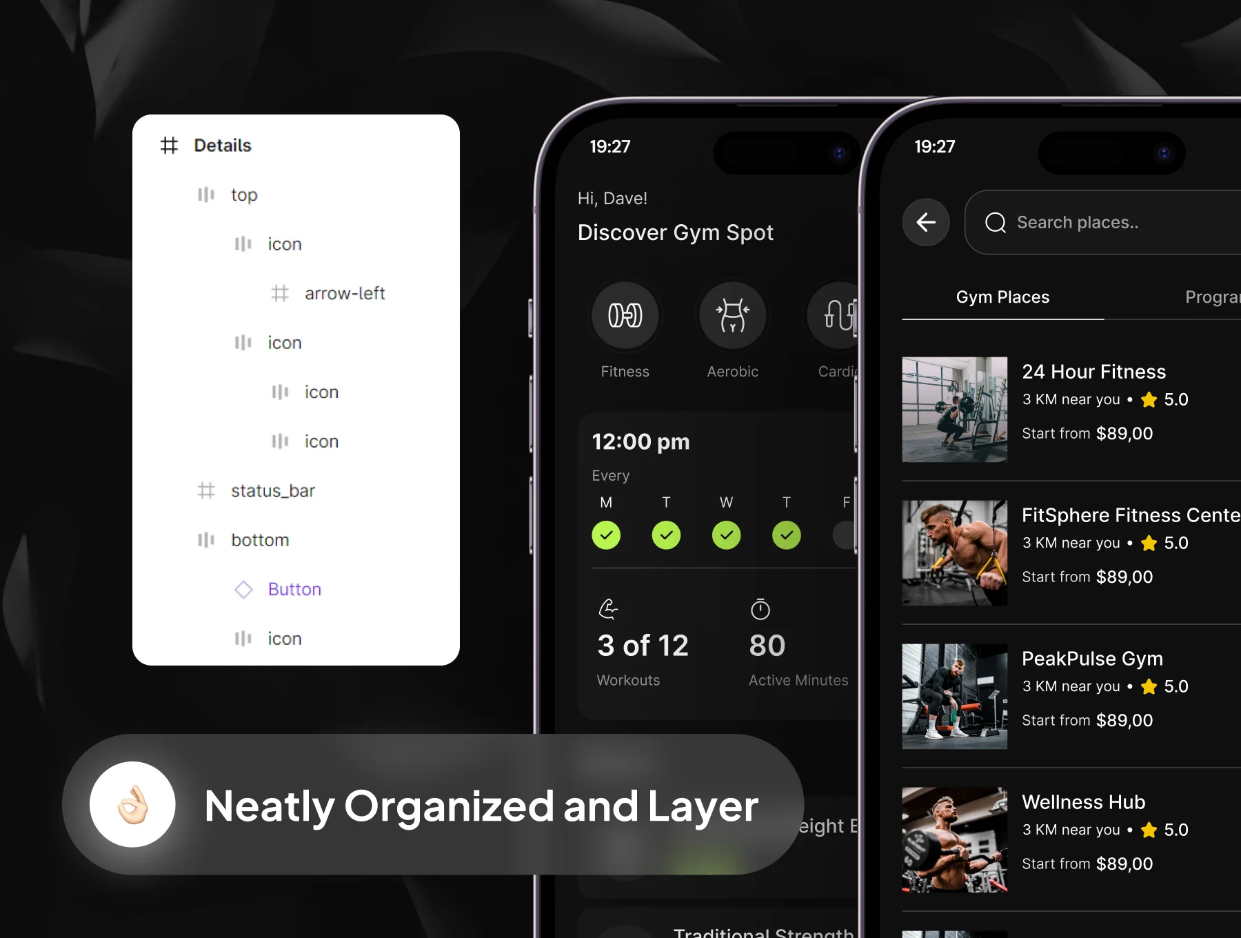 Gym App UI Kit 4