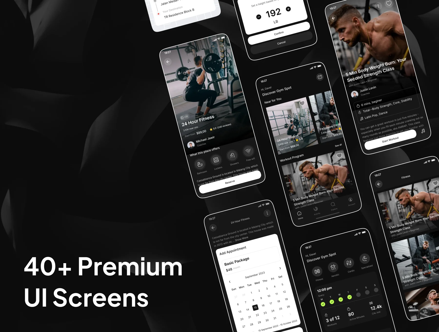 Gym App UI Kit 5