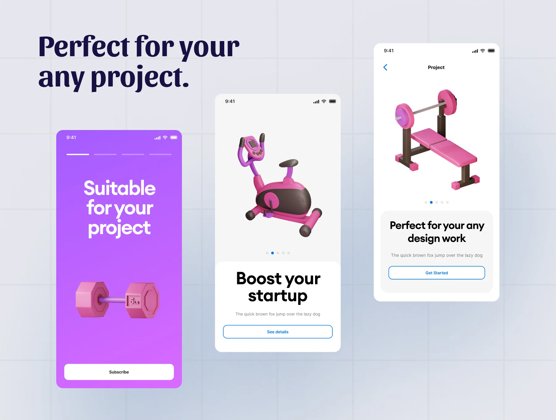 Gym Fitness 3D Icon 6