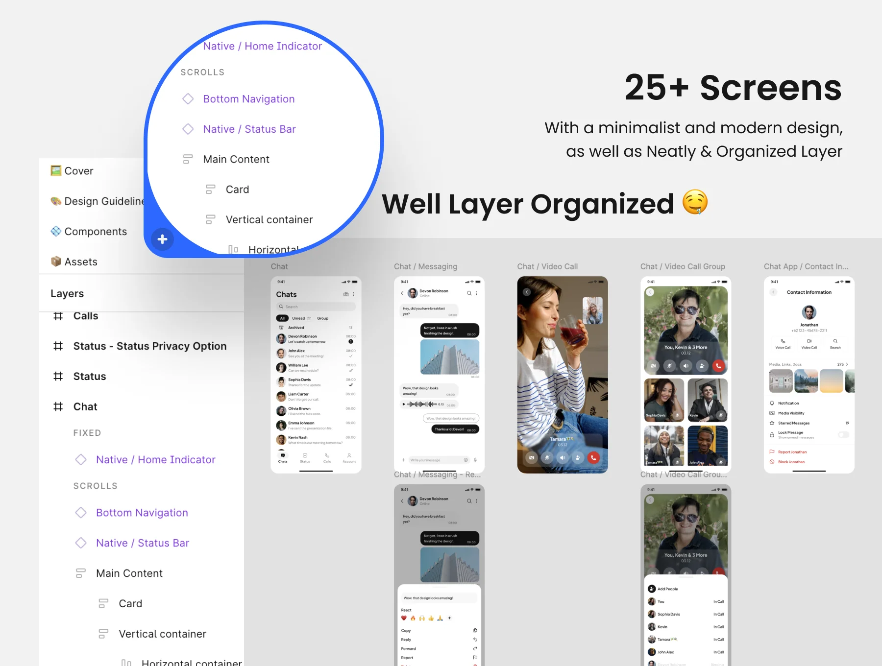 h! messager - Mobile Chatting App 4