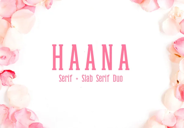Haana Slab Serif