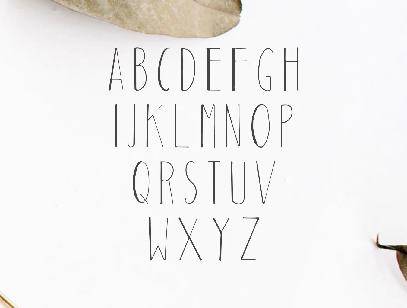 Habel Handmade Duo Font 2