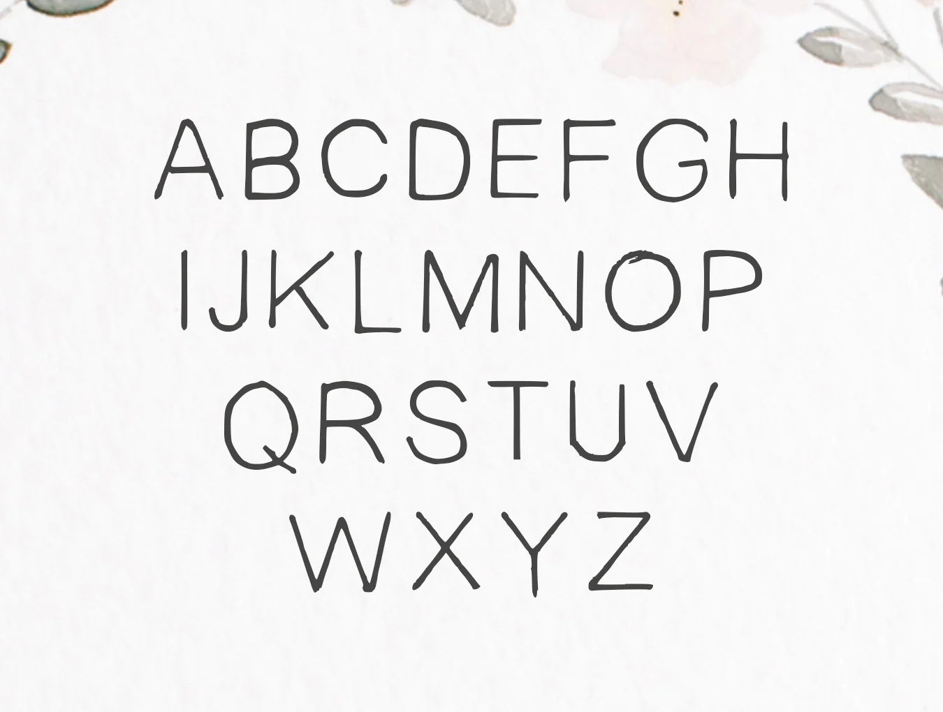 Habel Handmade Duo Font 3