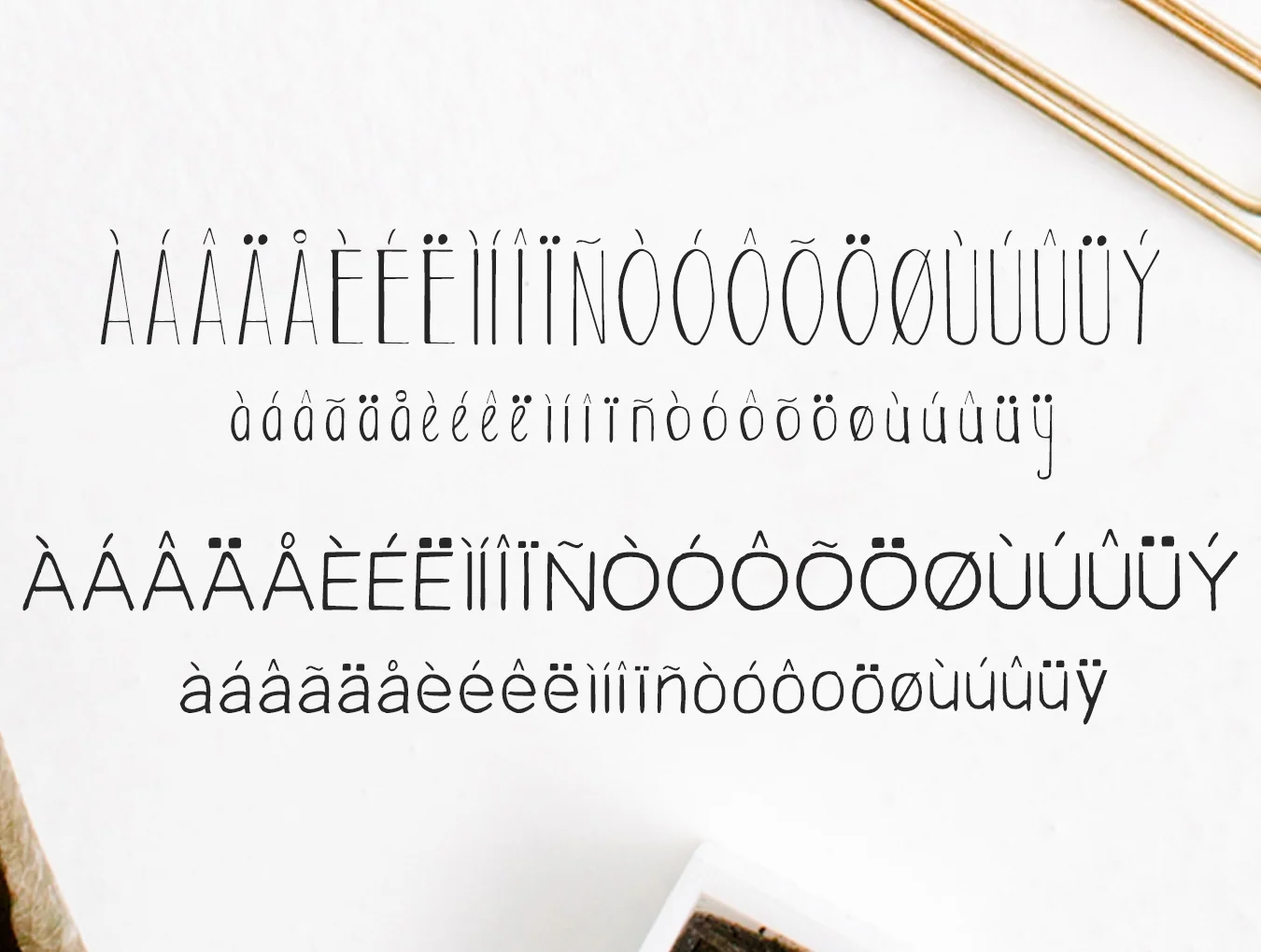 Habel Handmade Duo Font 4