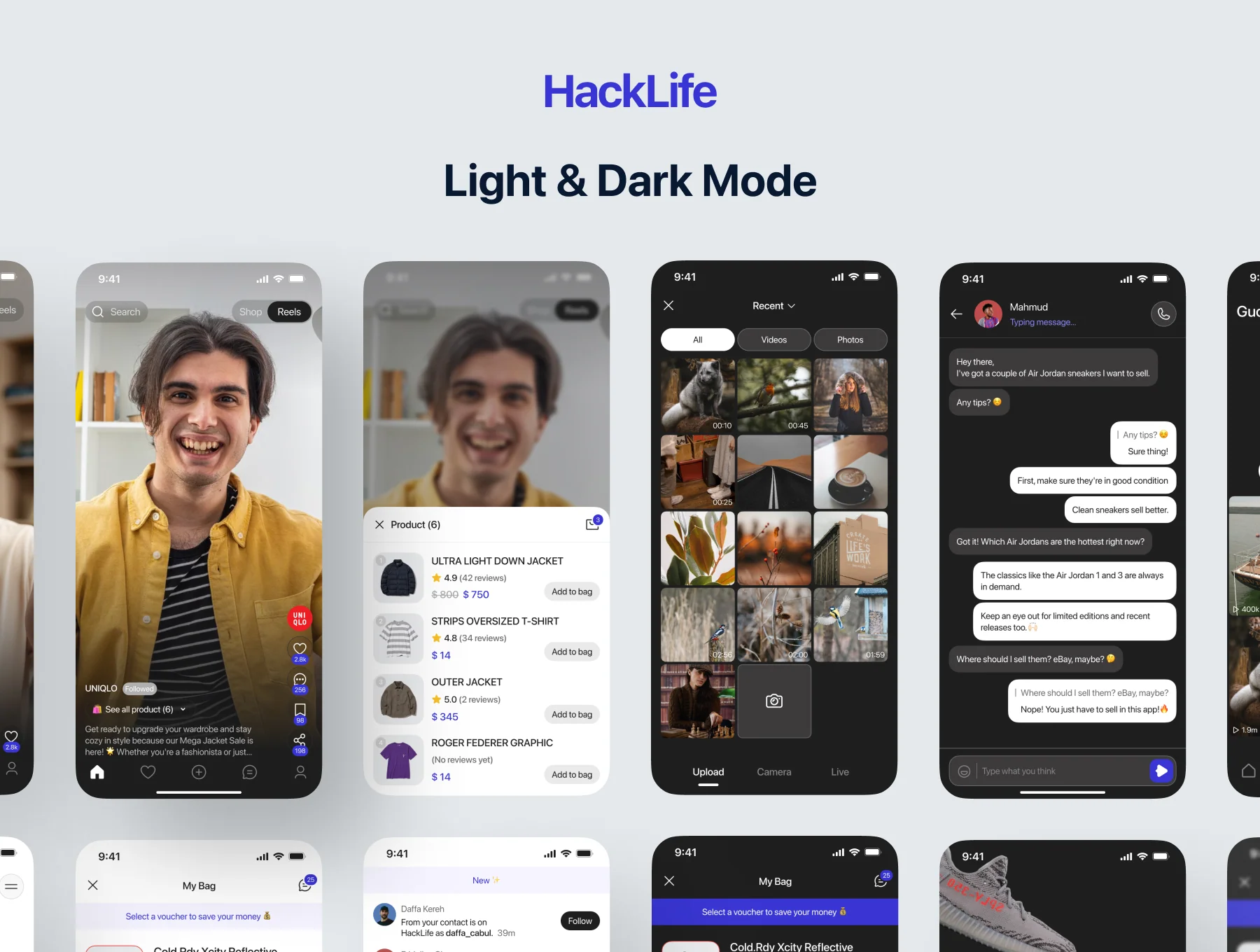HackLife - Live Shopping App 5