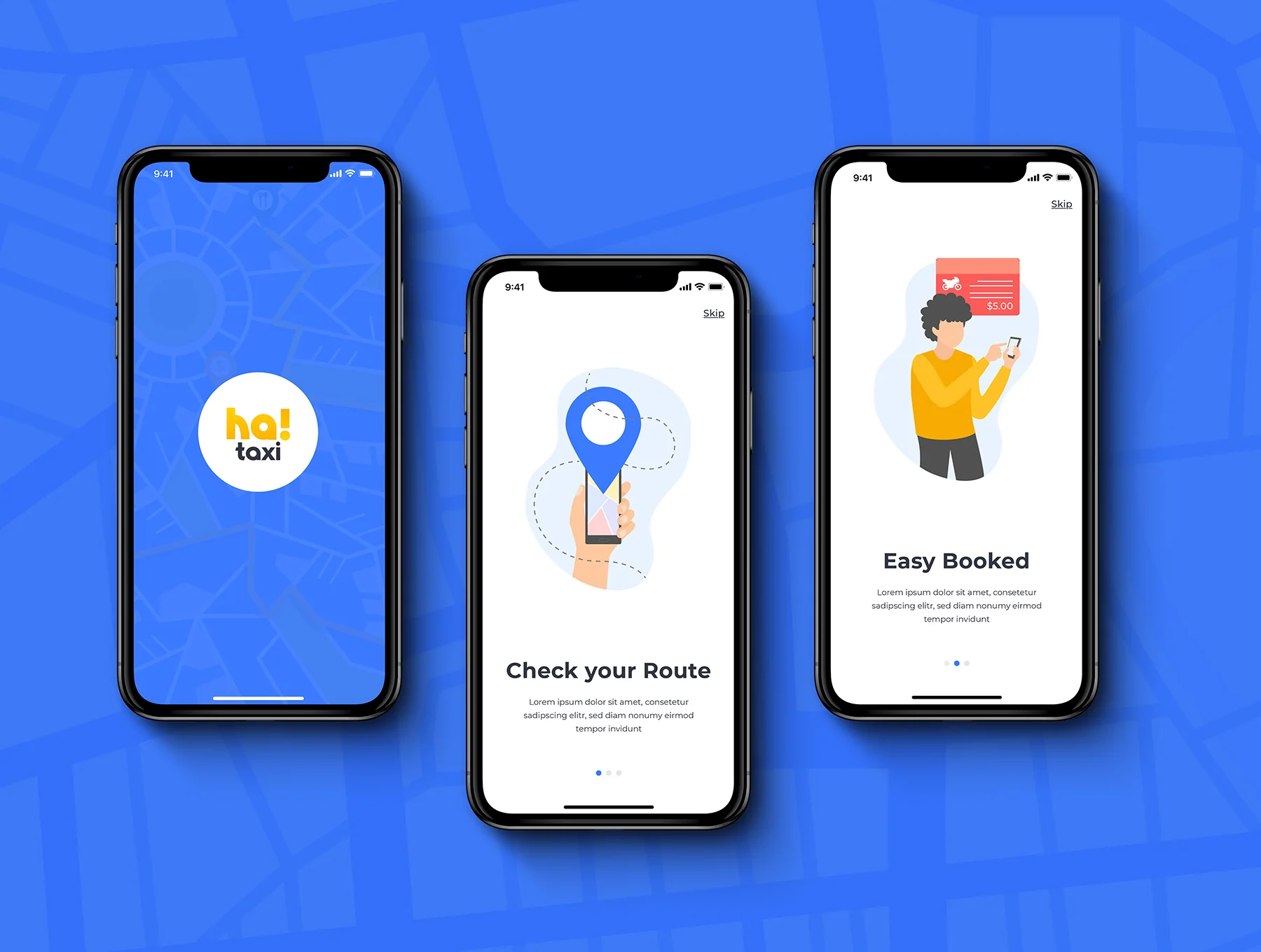 Hai Bike Taxi Booking UI kit for Mobile App 5
