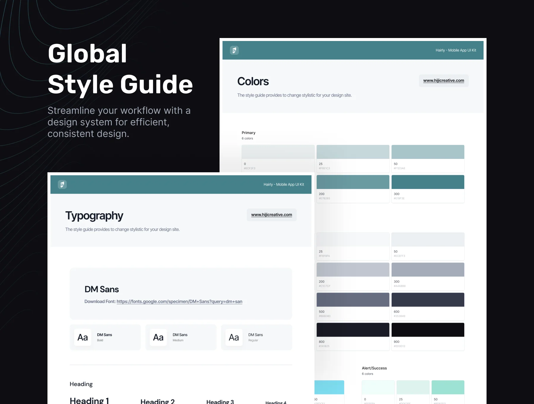 Hairly - Barber & Salon Mobile App UI Kit 3