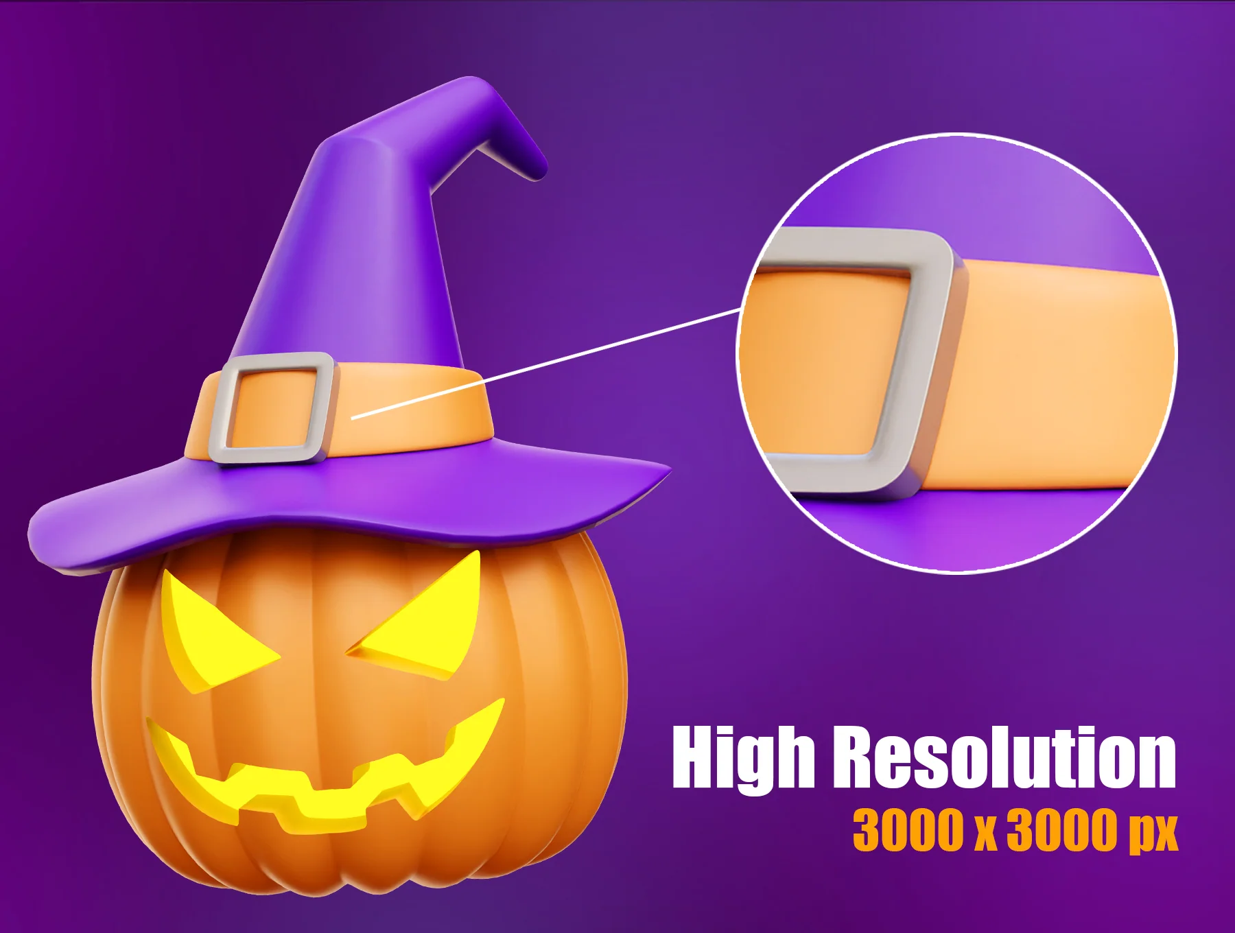 Halloween 3D Icon Illustrations 3