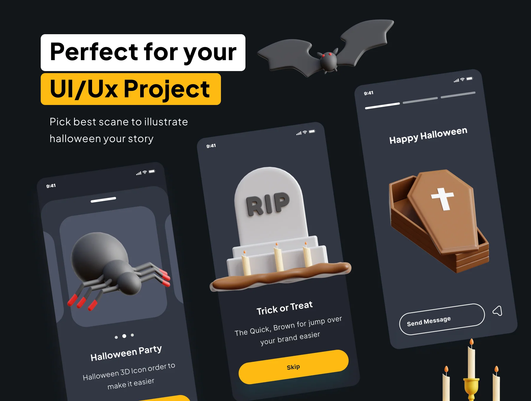 Halloween 3D Icon Set 5