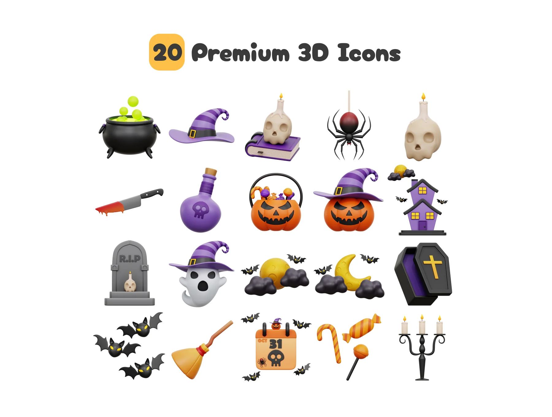 Halloween 3D Icon 5