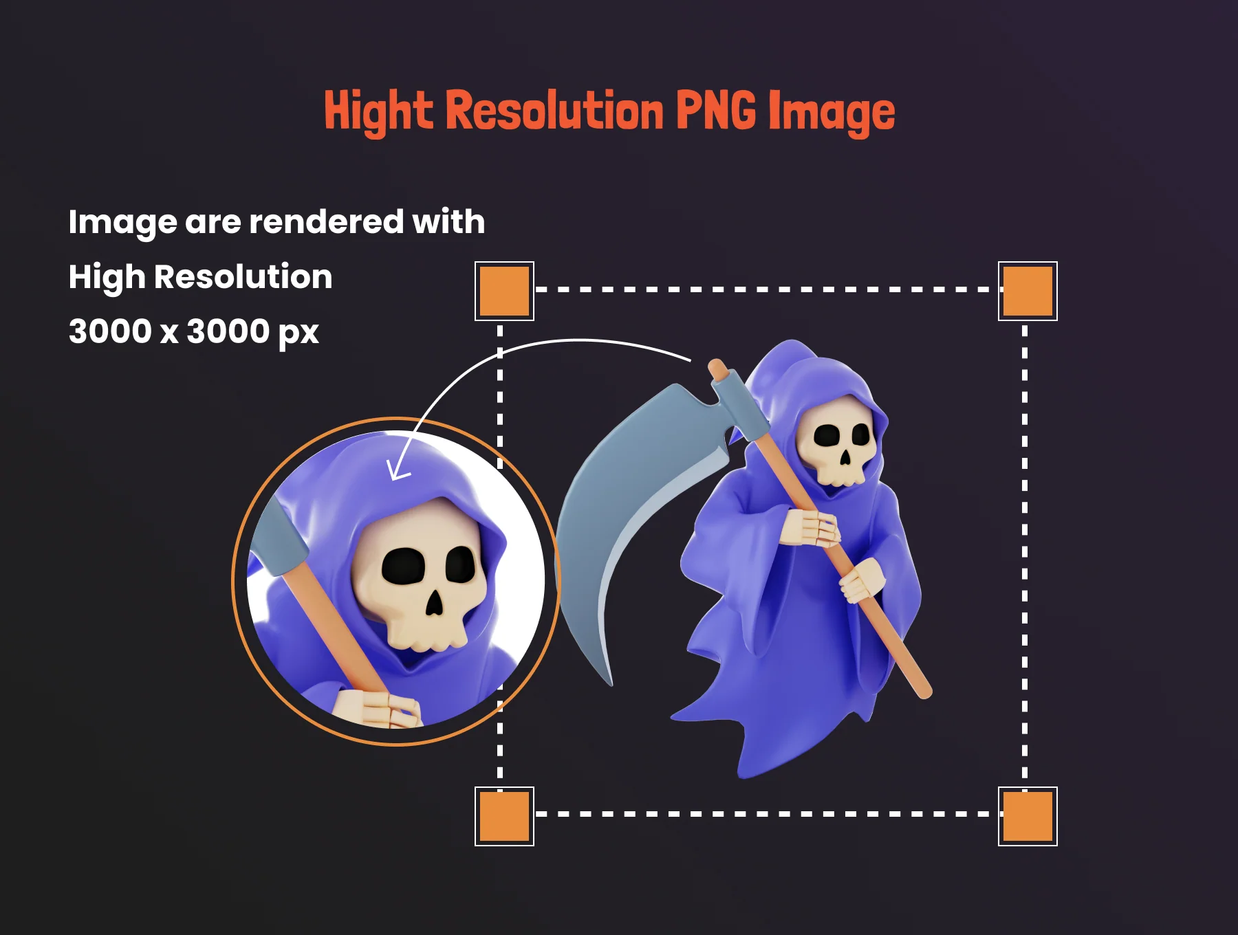Halloween 3d Ilustration and Icon 5