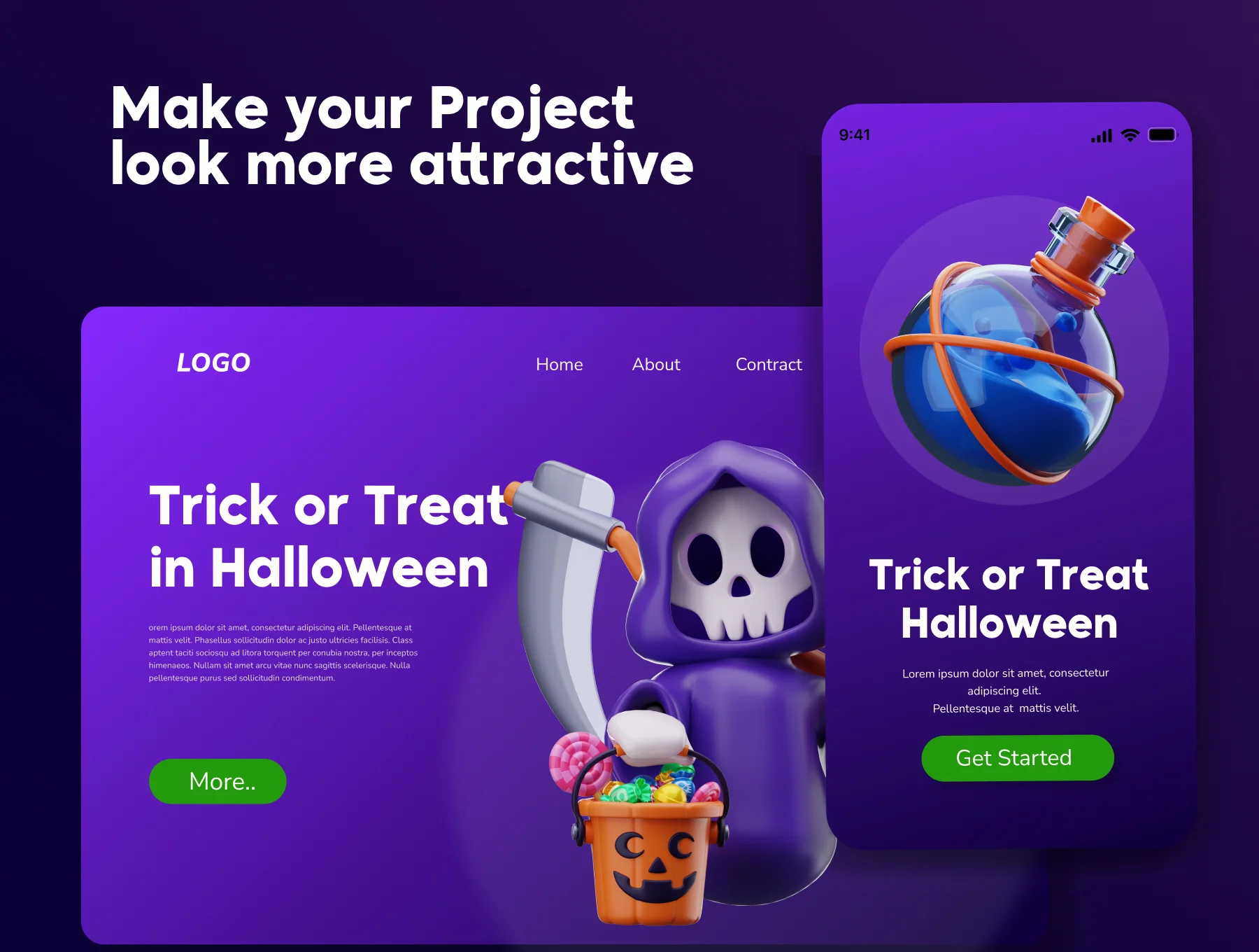 Halloween and Horror 3D Icon Pack 4