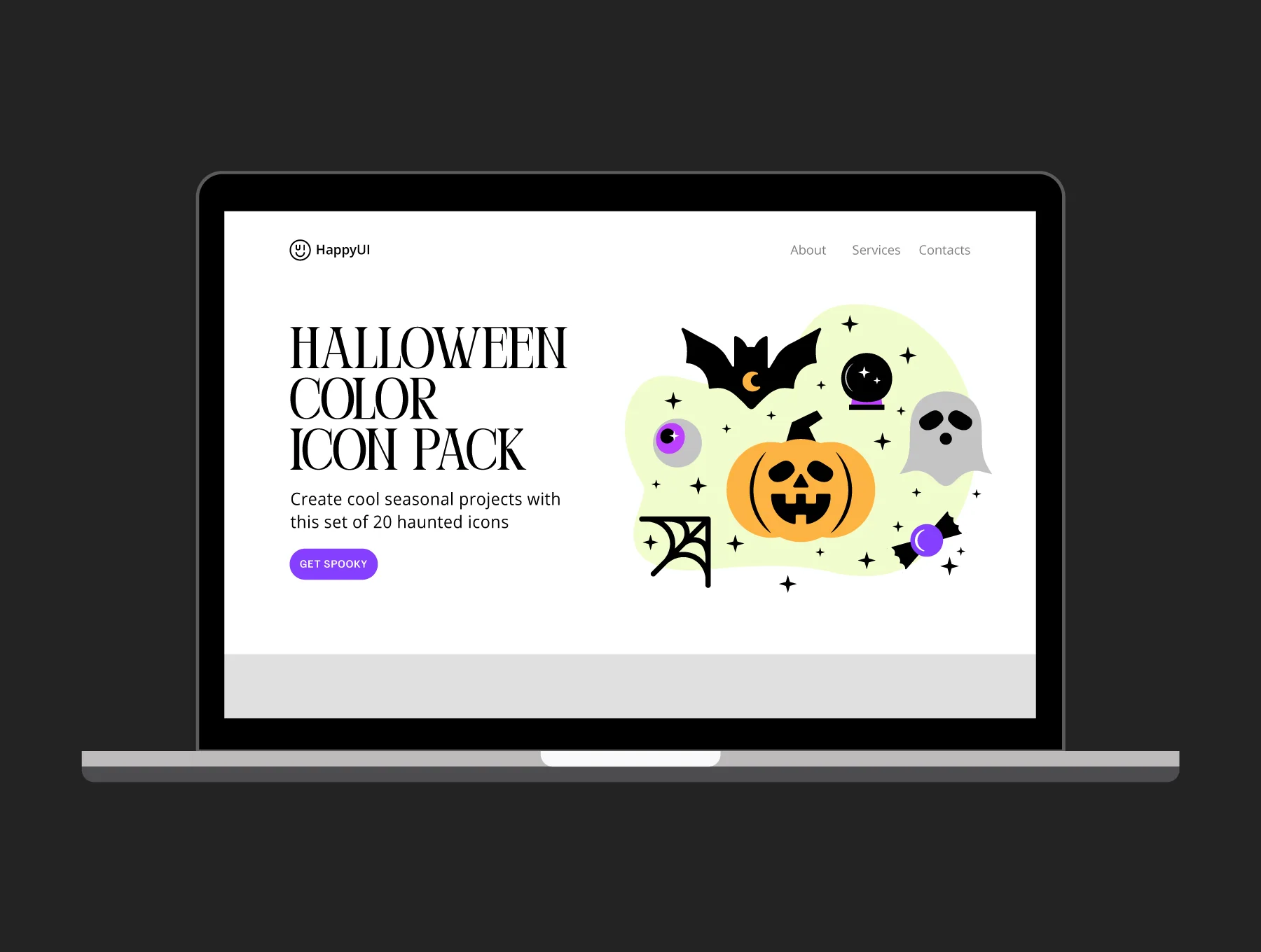 Halloween Color Icon Pack 3