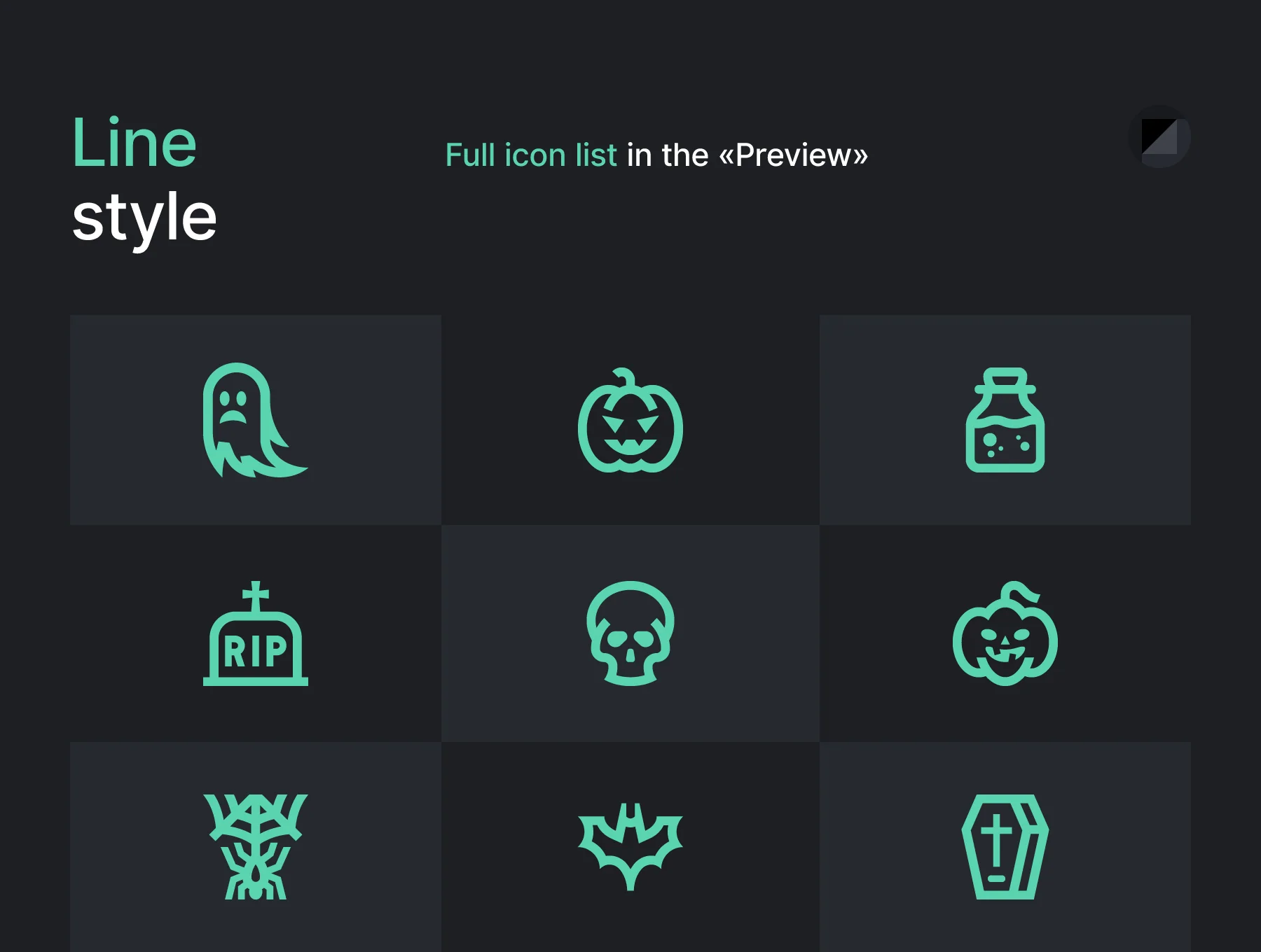 Halloween icons 4
