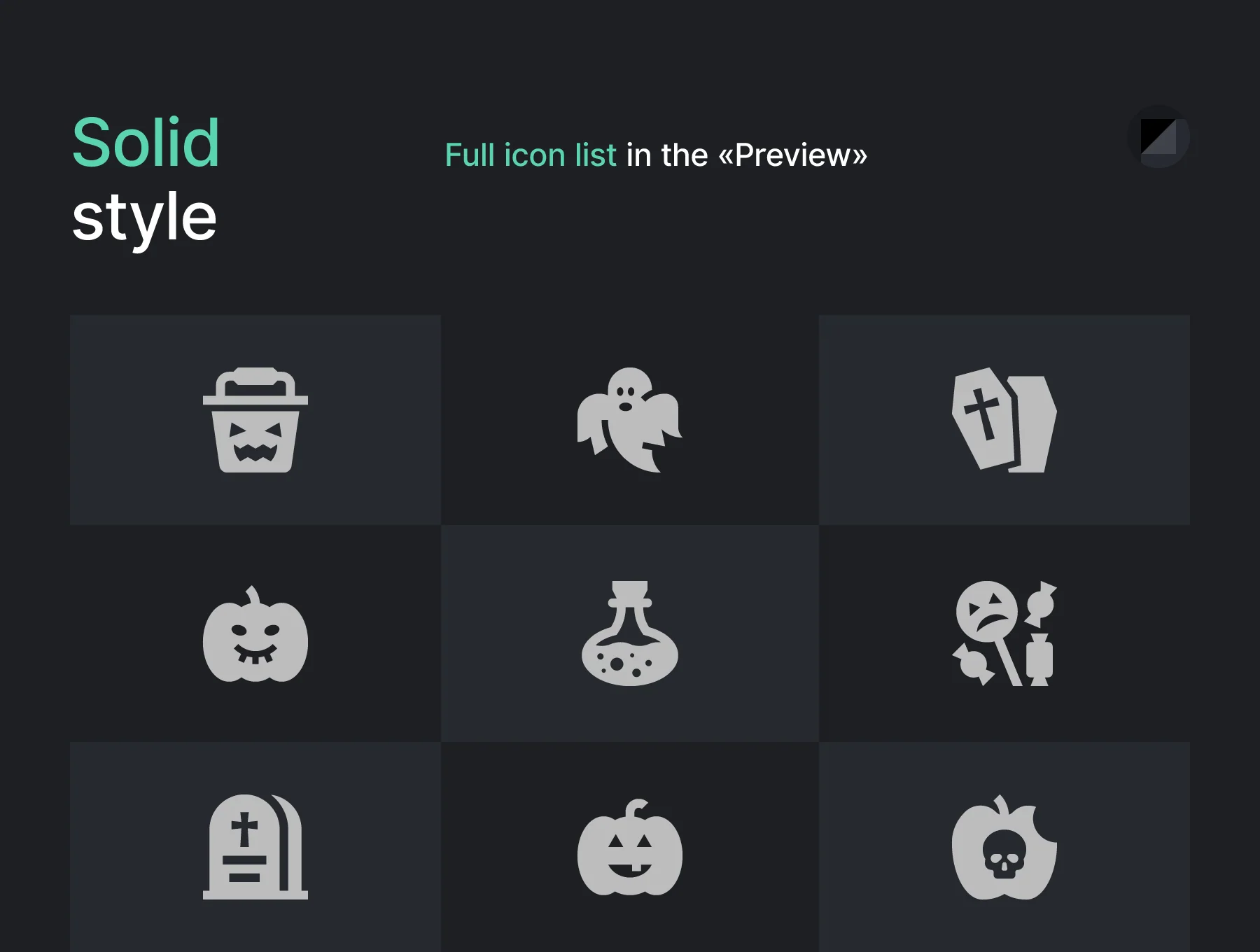 Halloween icons 5