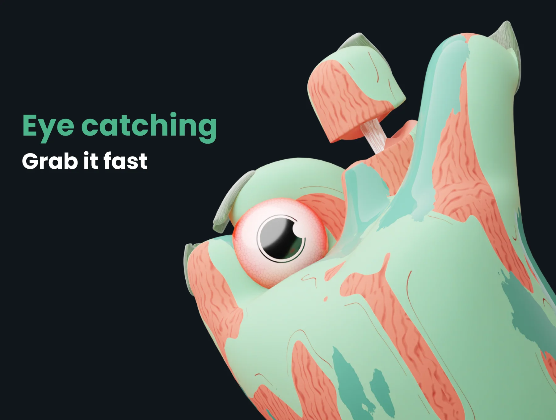 3D Halloween hands mockup 4