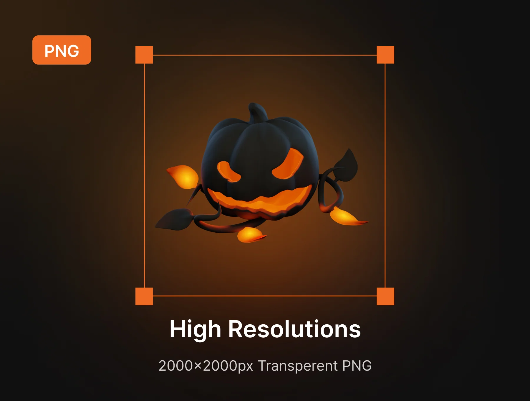 Hallows Eve - Halloween 3D Icon & Sticker Pack 4