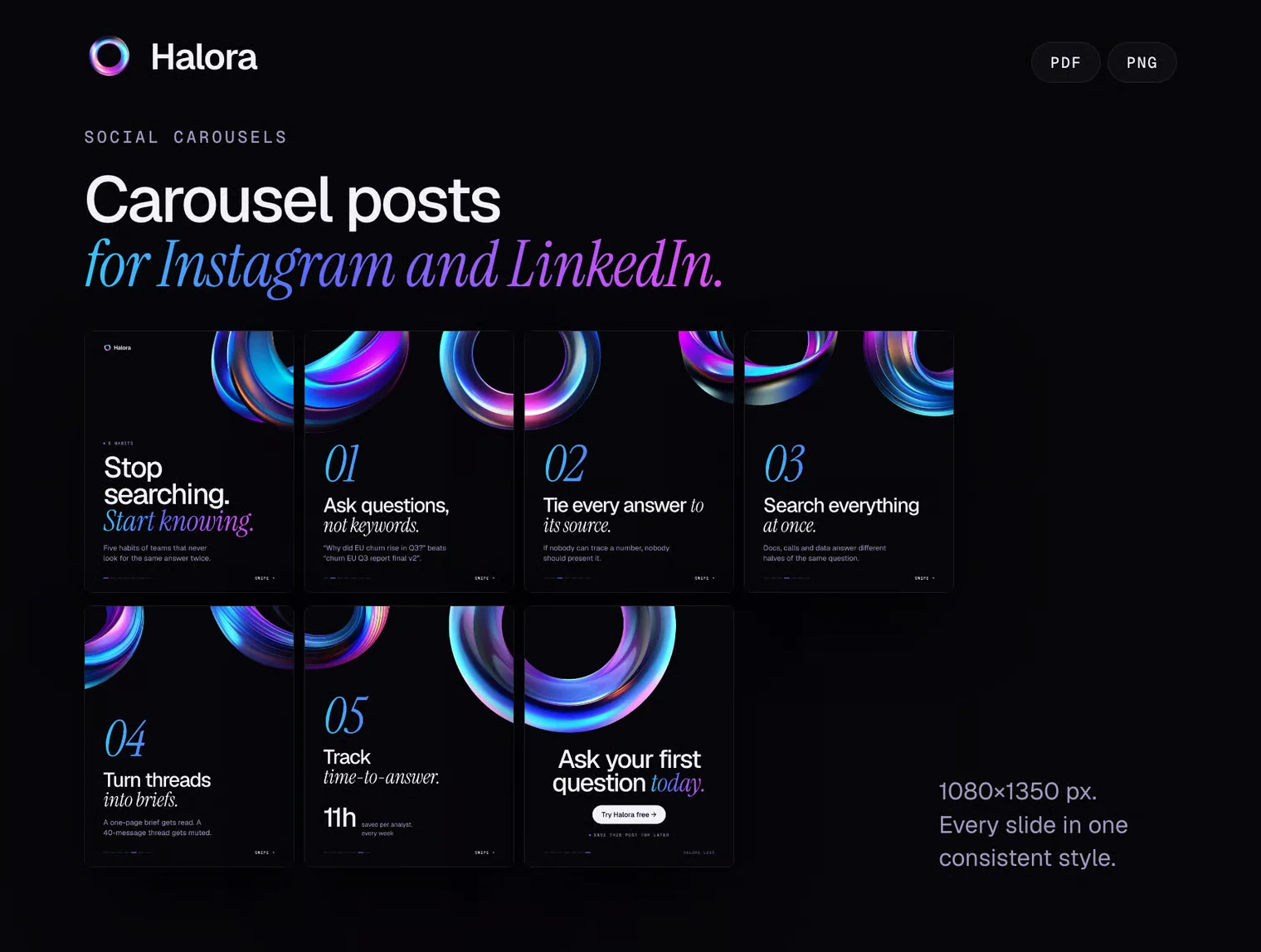 Halora – Holographic Design Skill for Claude 6
