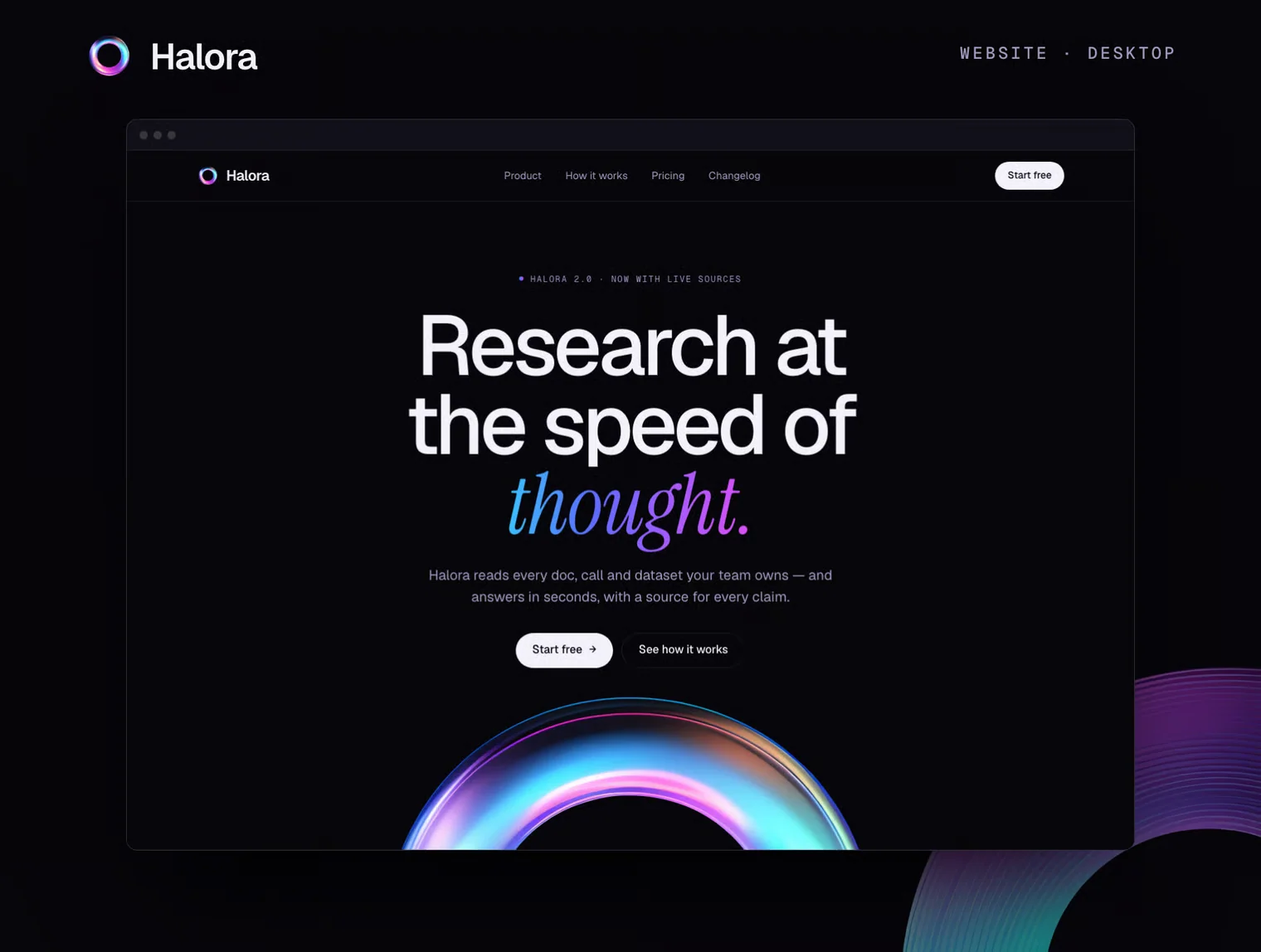 Halora – Holographic Design Skill for Claude 8