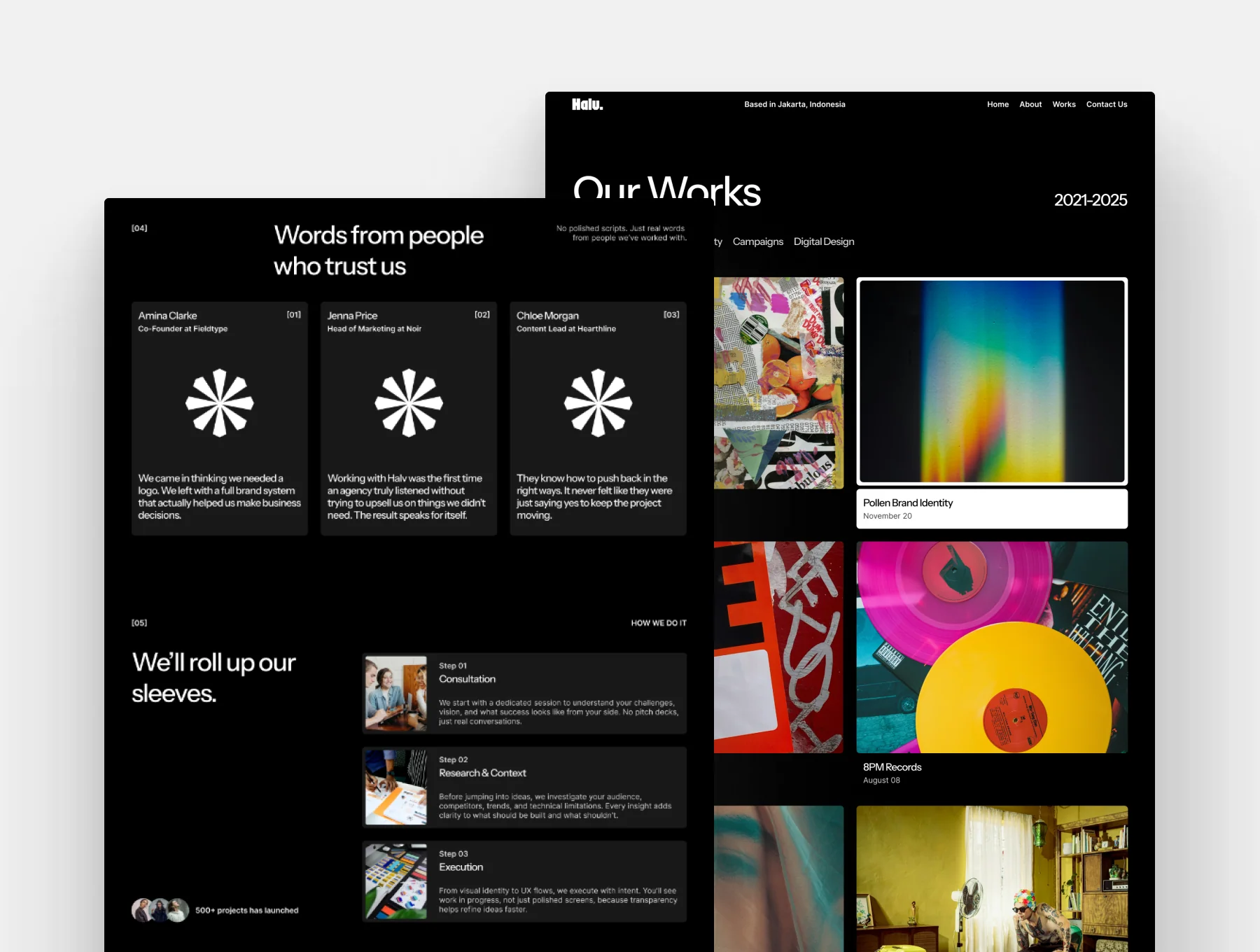 HALV - Creative Agency Framer Template 3