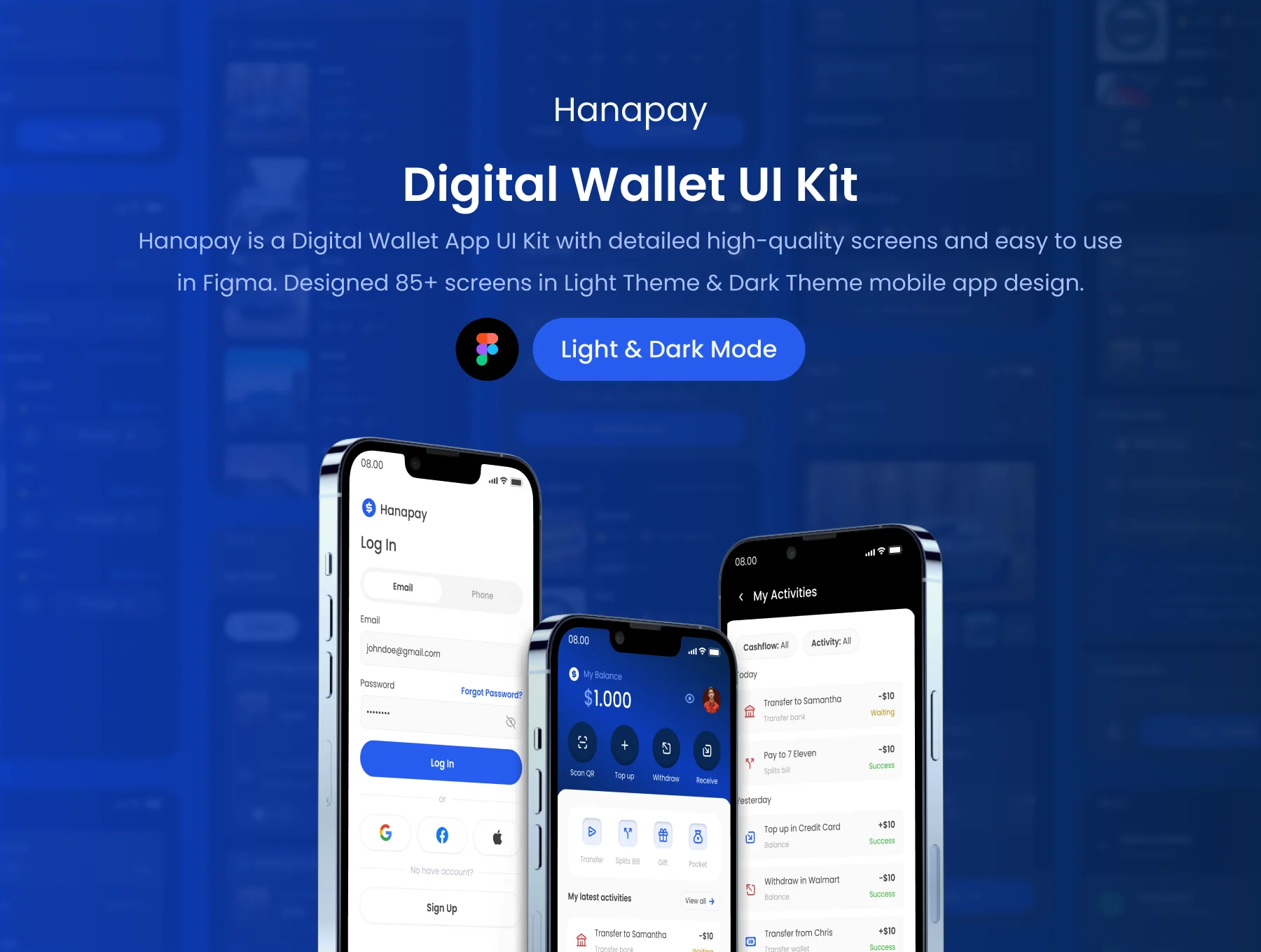 Hanapay - Digital Wallet App UI Kit