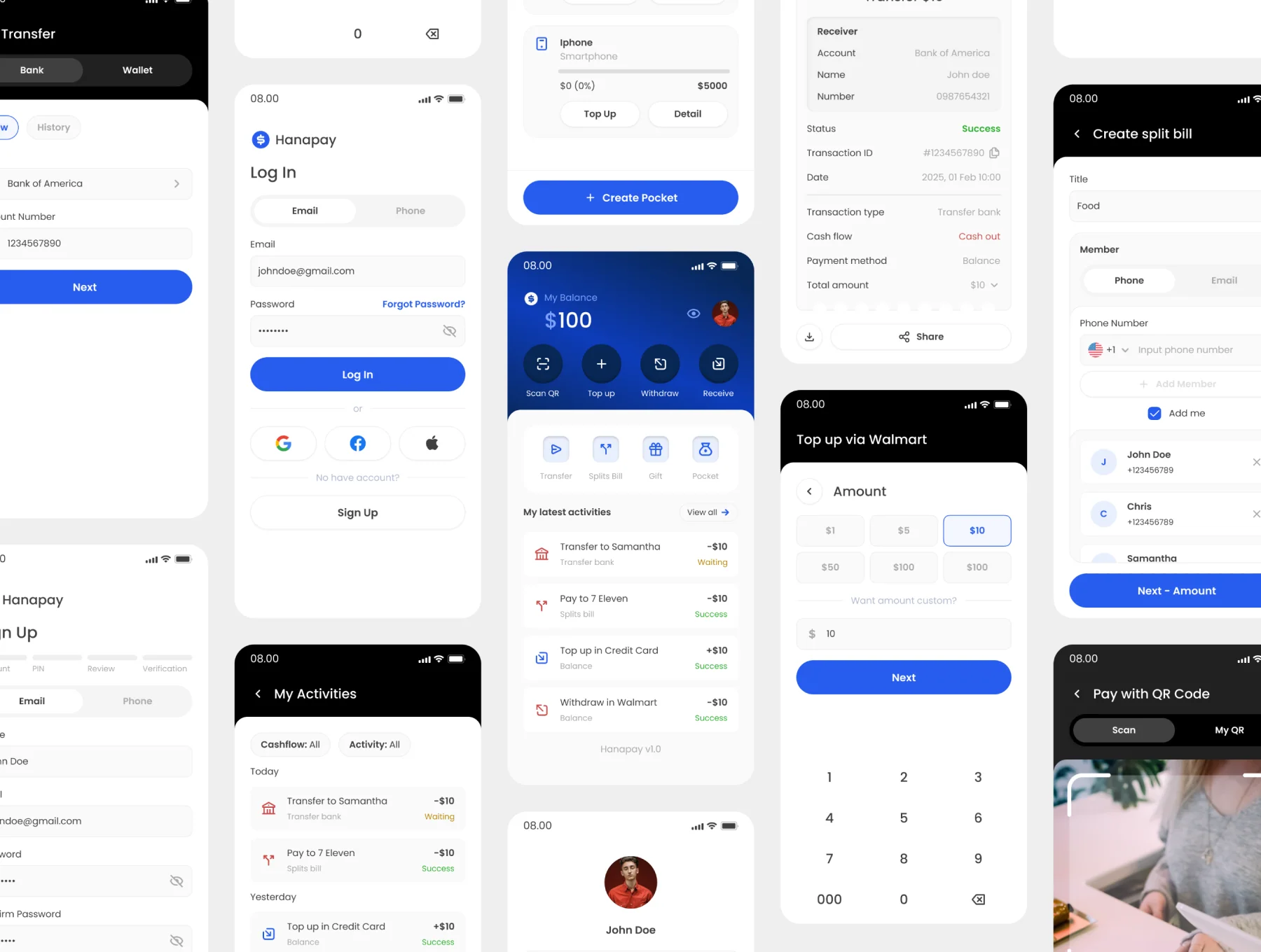 Hanapay - Digital Wallet App UI Kit 3