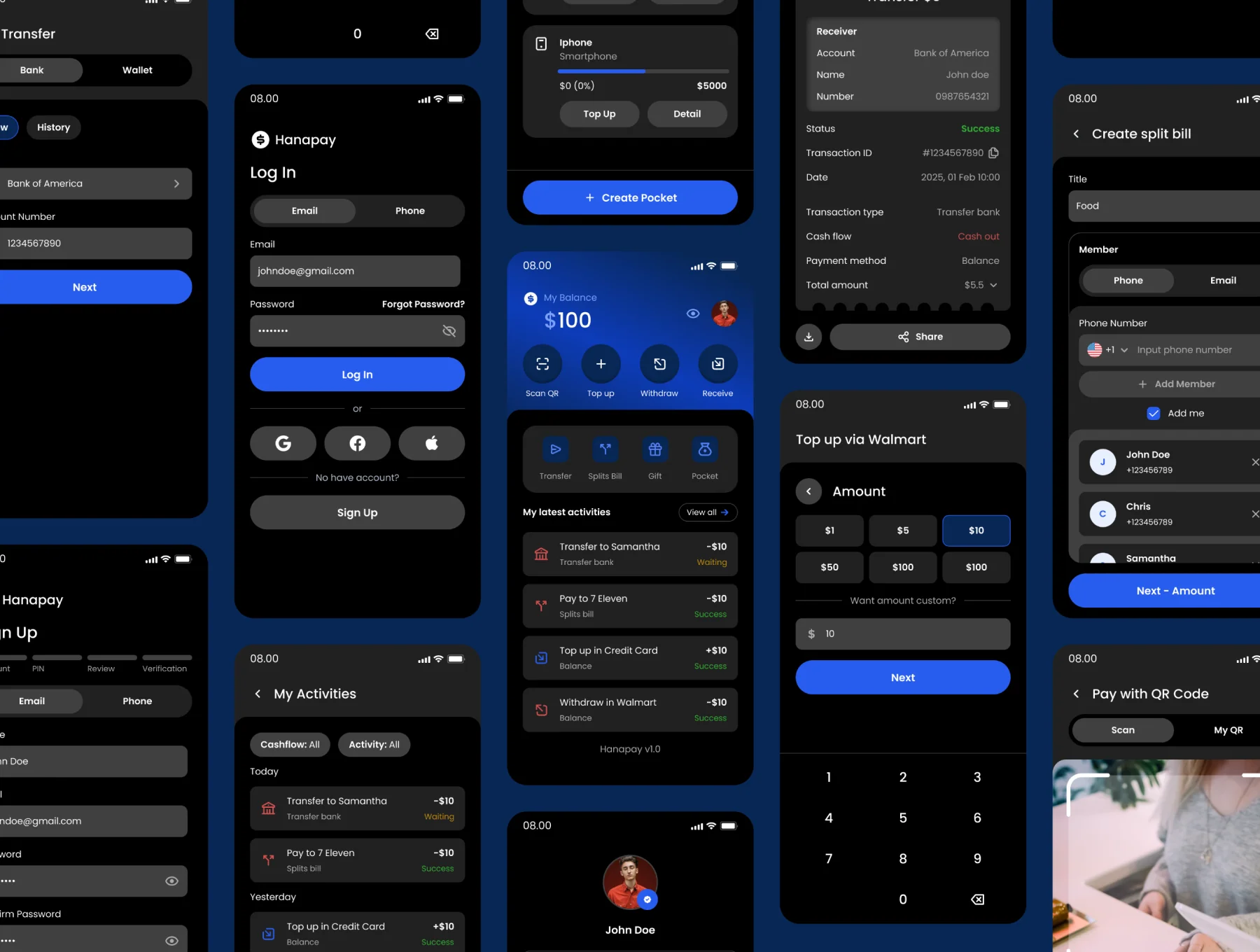 Hanapay - Digital Wallet App UI Kit 4
