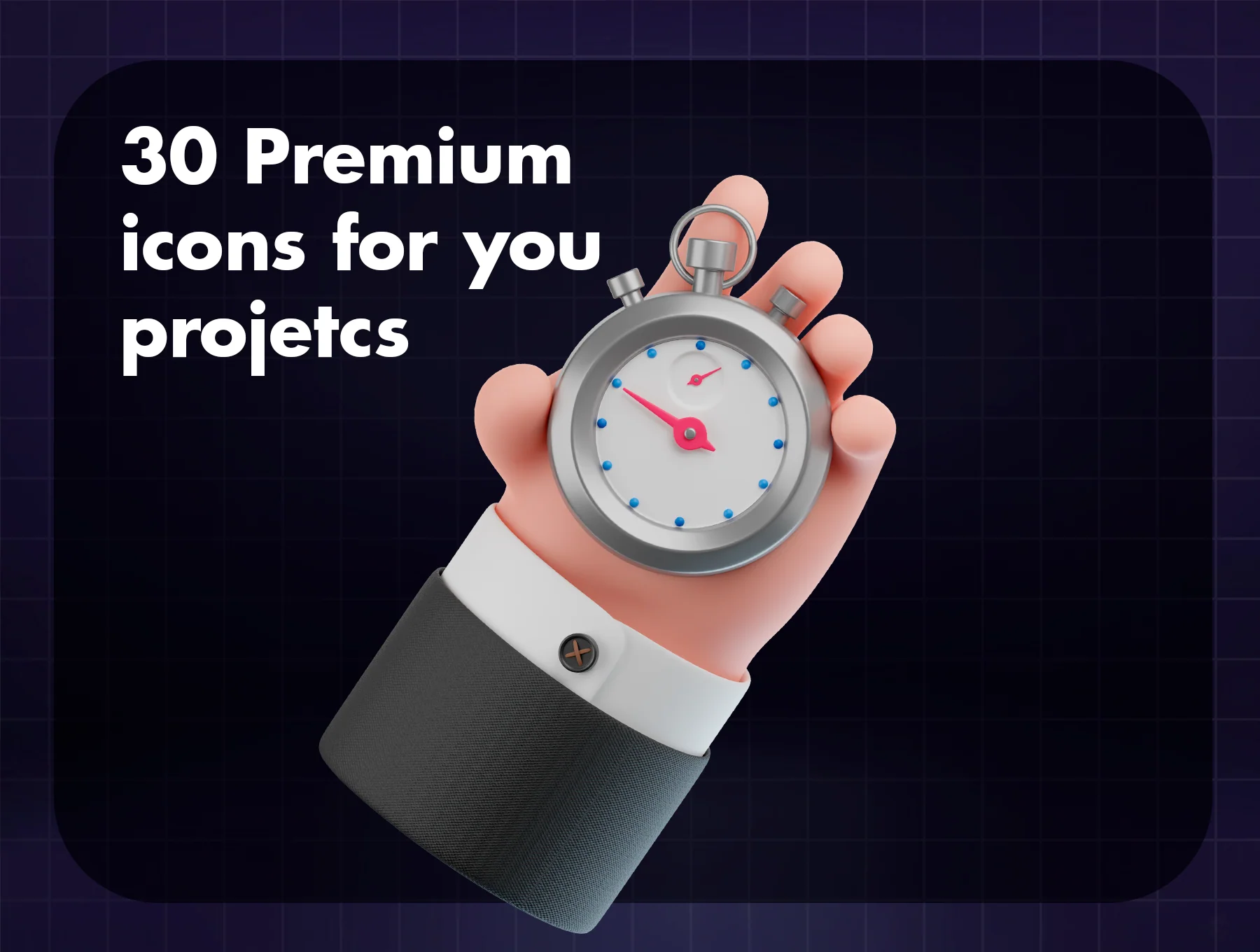 HAND 3D icons pack 2