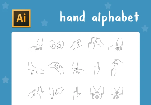 Hand Alphabet
