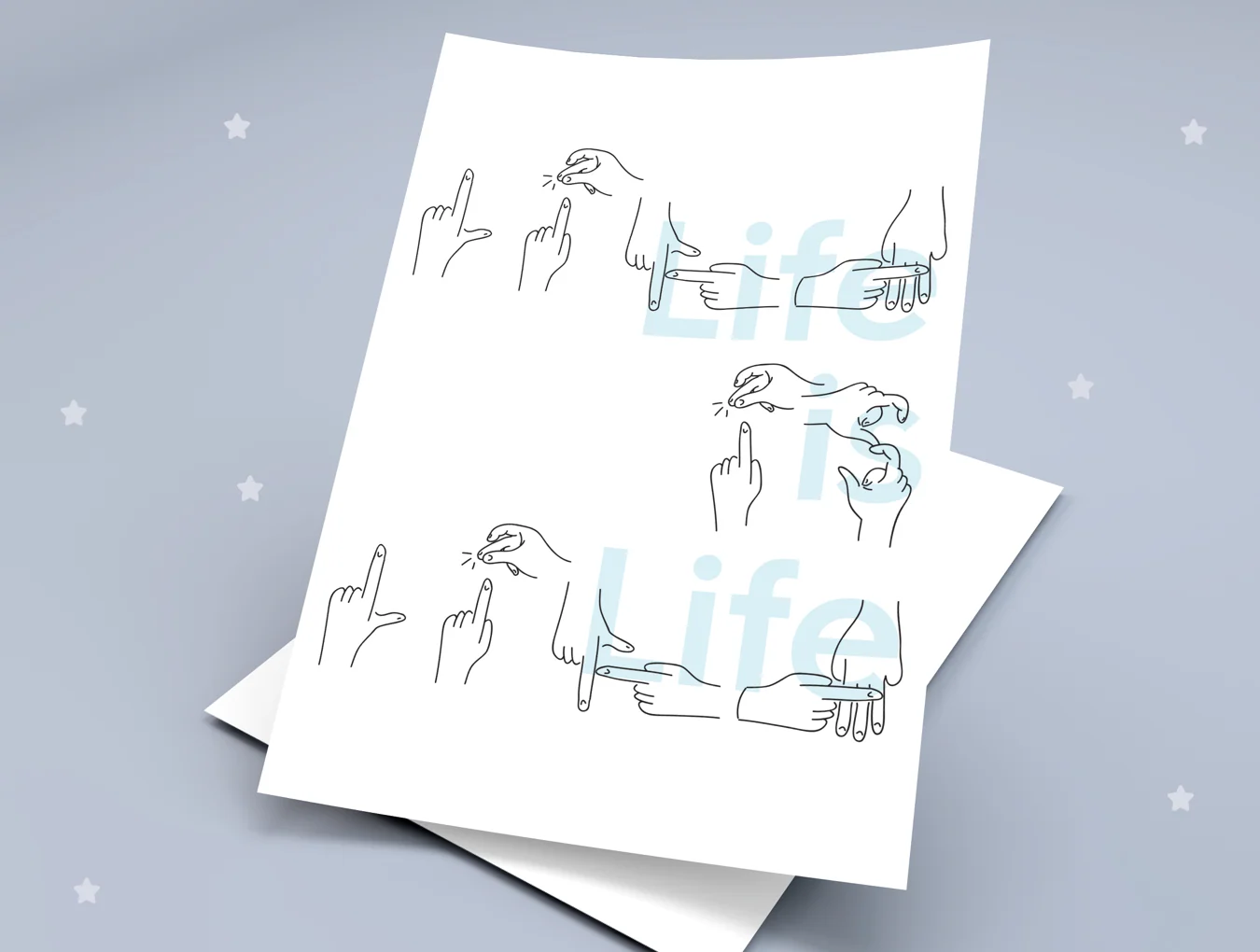 Hand Alphabet 3