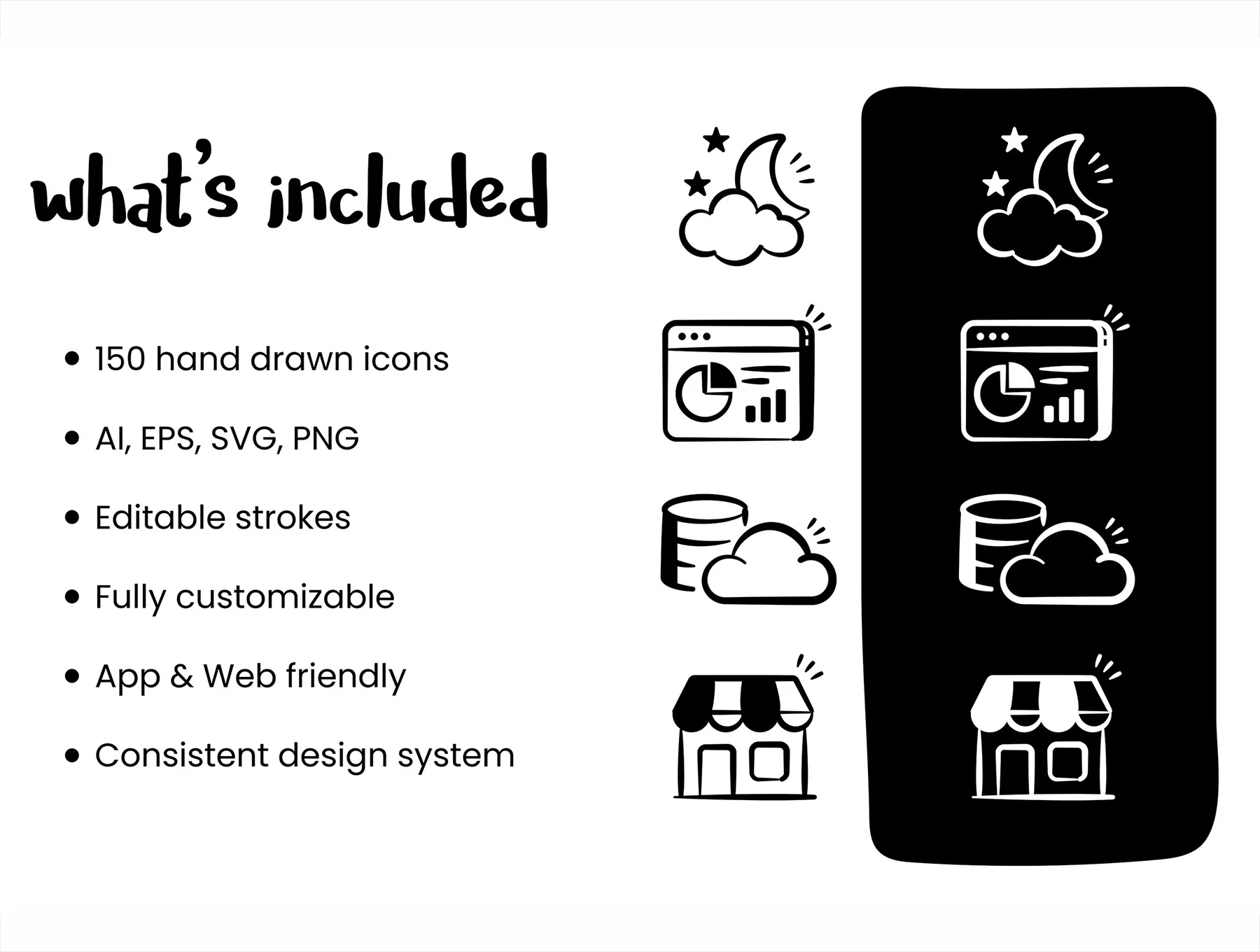 Hand-Drawn Doodle Icons Bundle 2