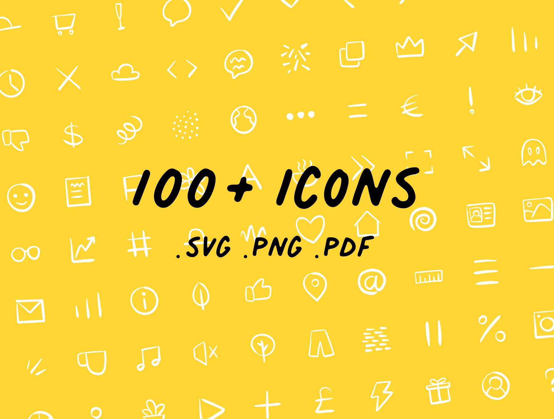 Hand-drawn icons 3