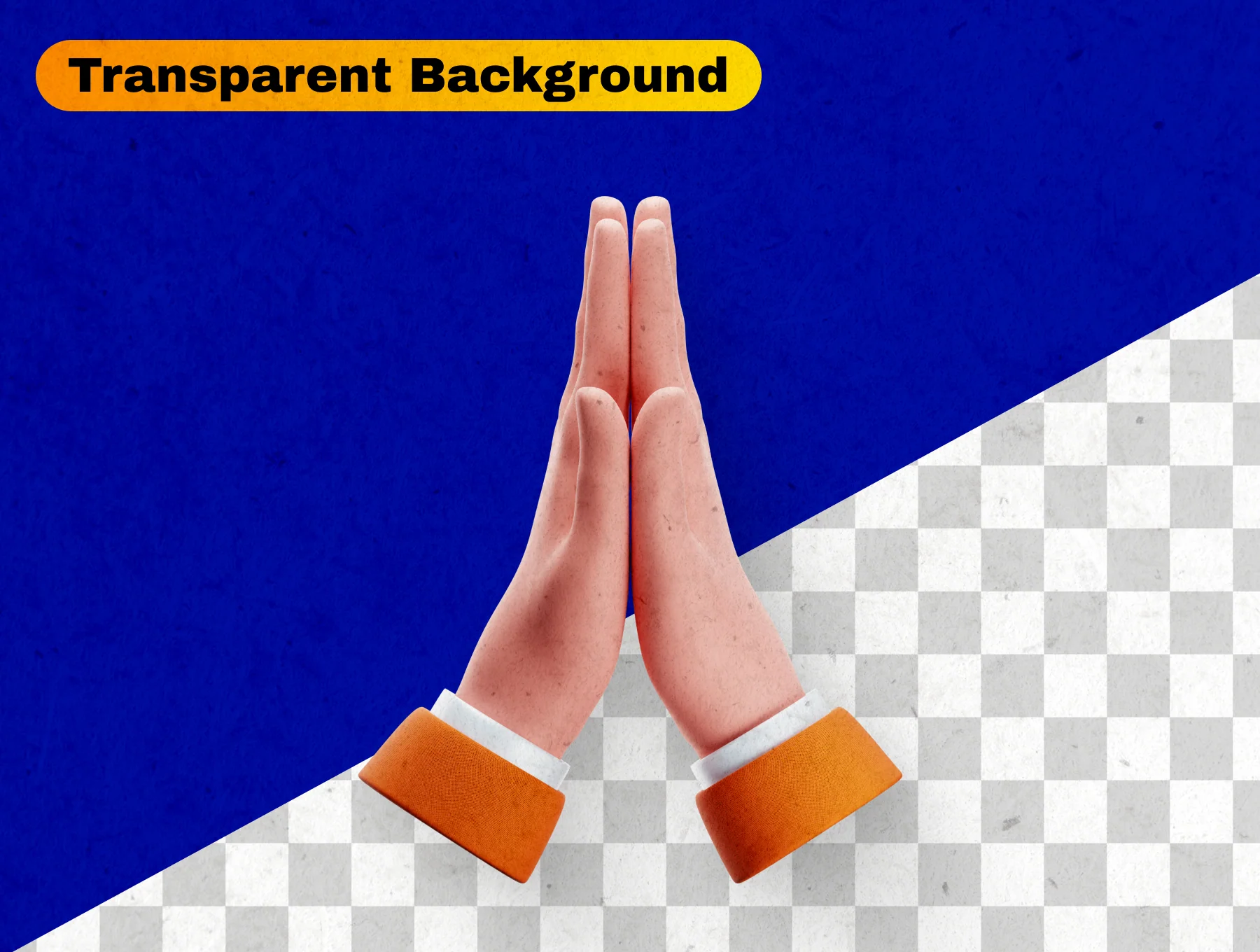 Hand Gesture 3D Icon Collection 3