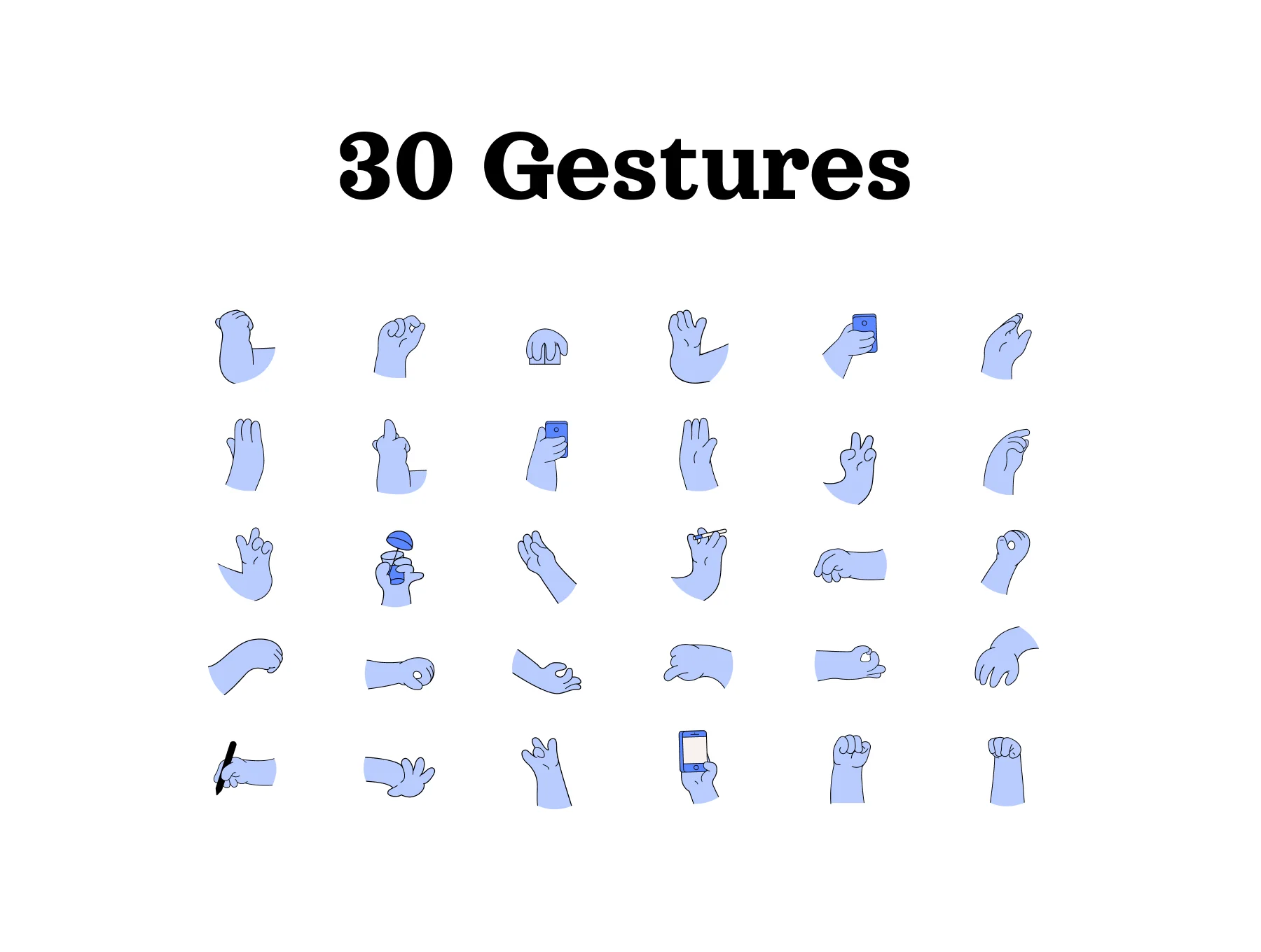 Hand Gestures Pack So Cool 4