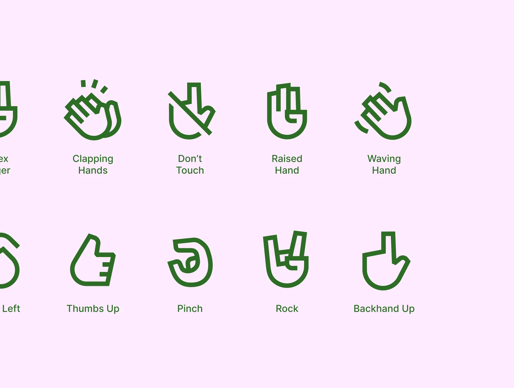 Hand Gestures Pack 2