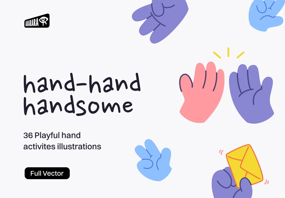 Hand-hand Handsome