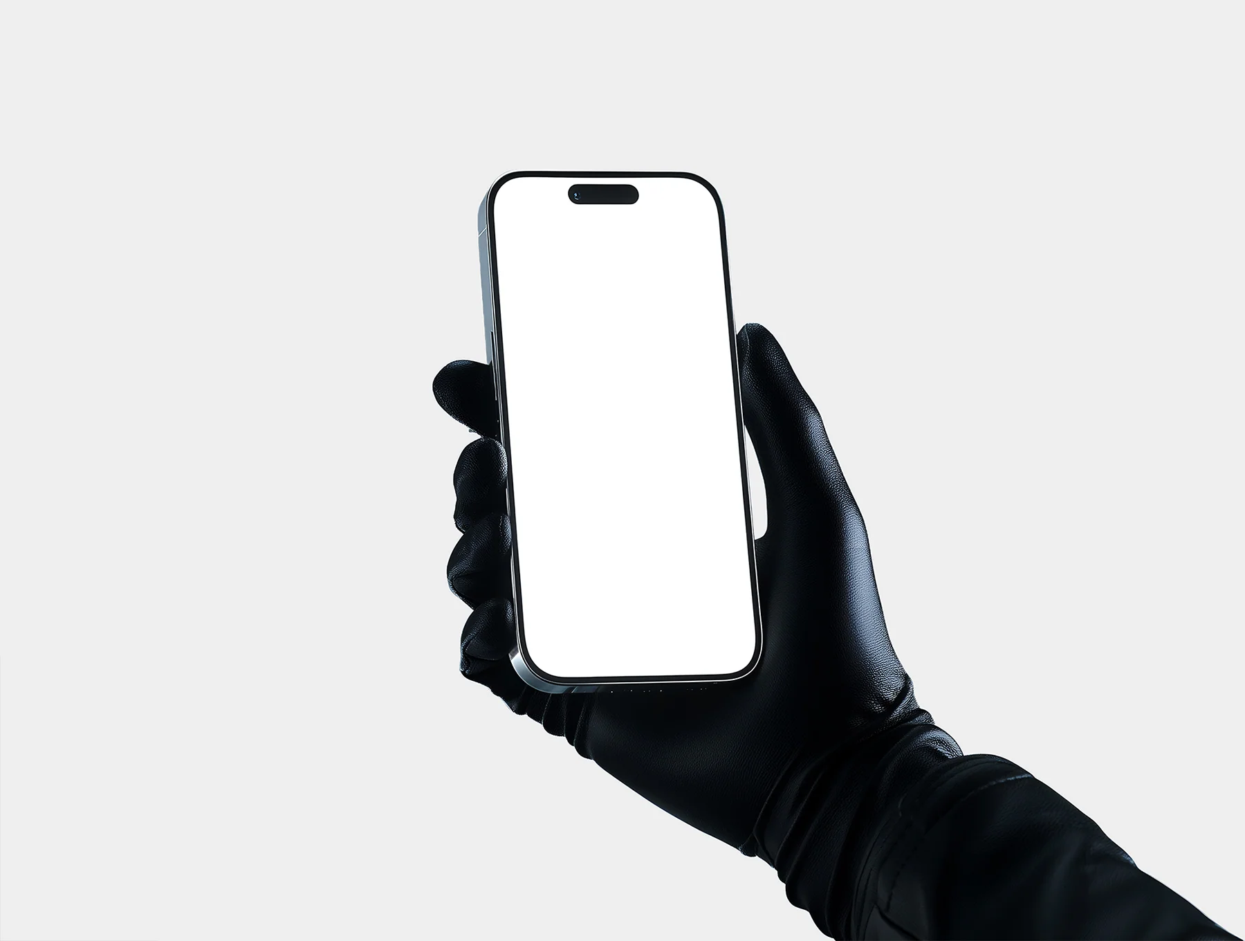 Iphone 17 Pro Max in Hand Wearing Gloves Mockup Set - 09 Scene 2