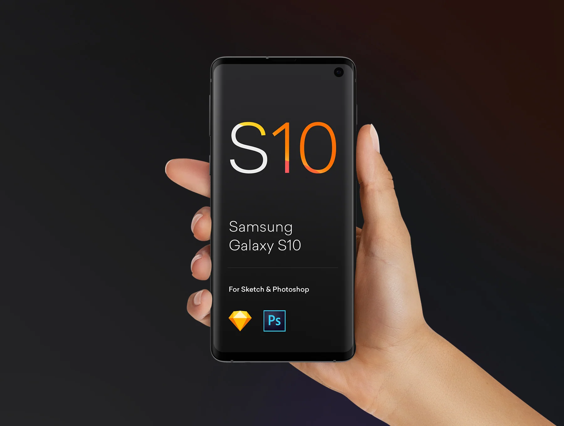Hand Mockups iPhone 11, S10, Pixel 4 3