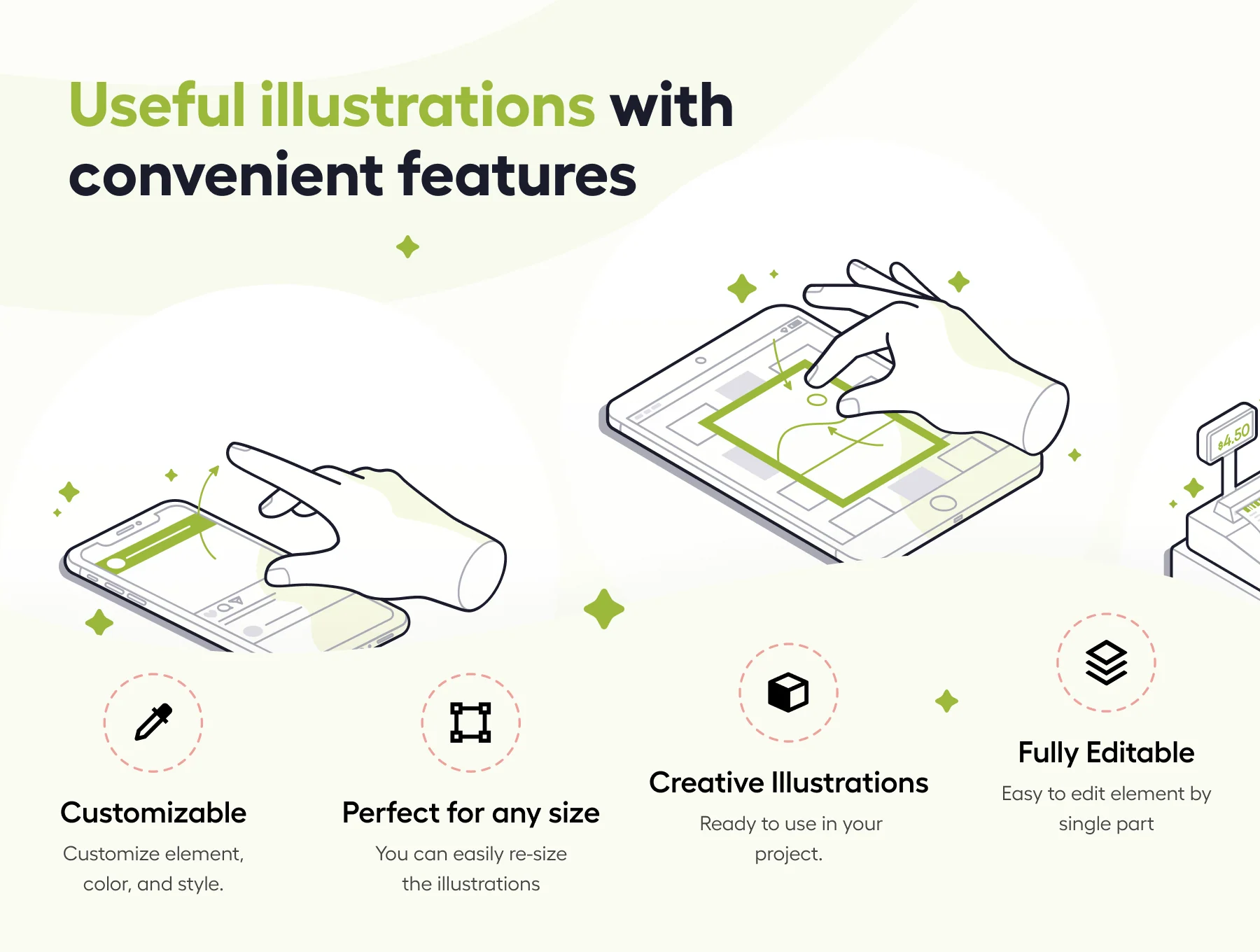 Handly - Hand Activity & Gesture Illustration 3