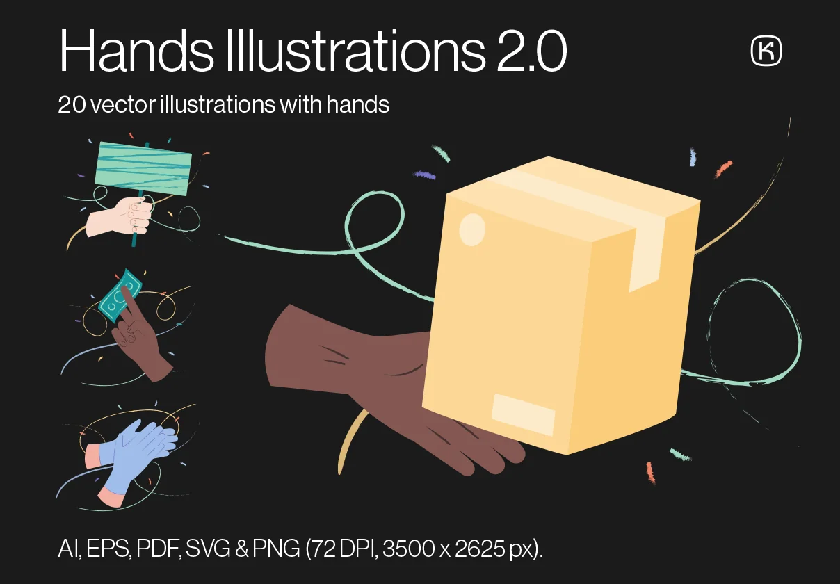 Hands Illustrations 2.0