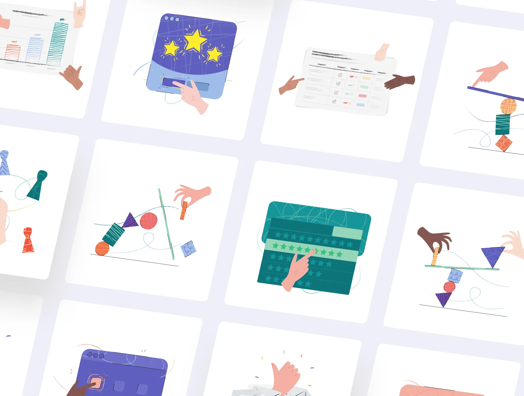 Hands Illustrations 8