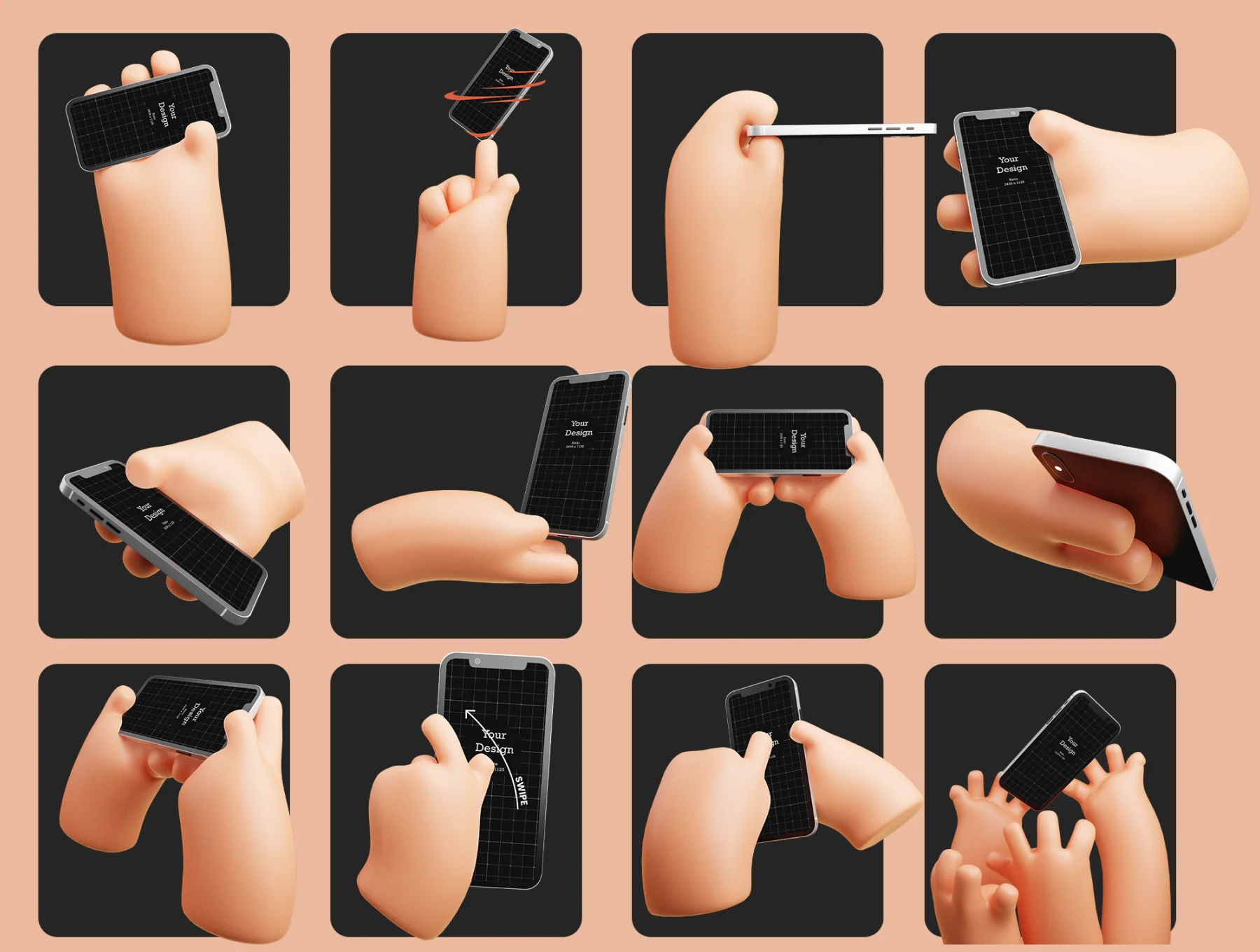 Hands Phone 6